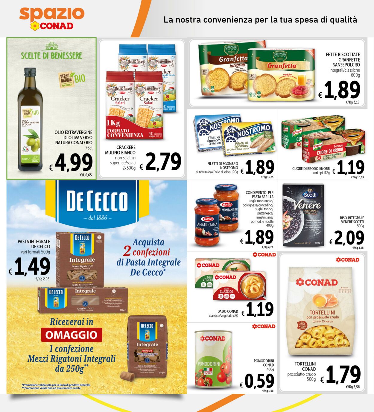 Volantino Conad 18.10.2022 - 01.11.2022