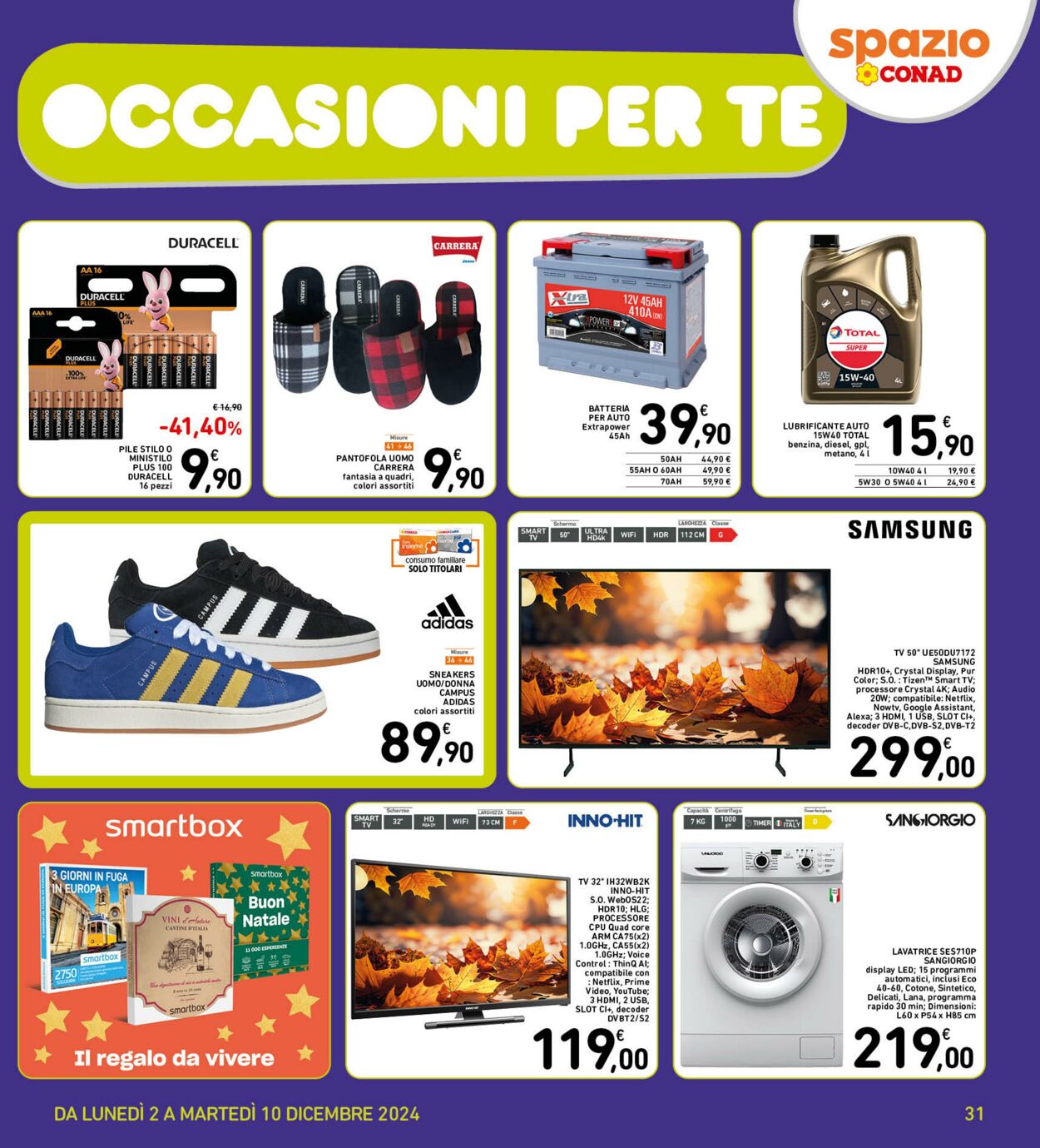 Volantino Conad 02.11.2024 - 10.12.2024