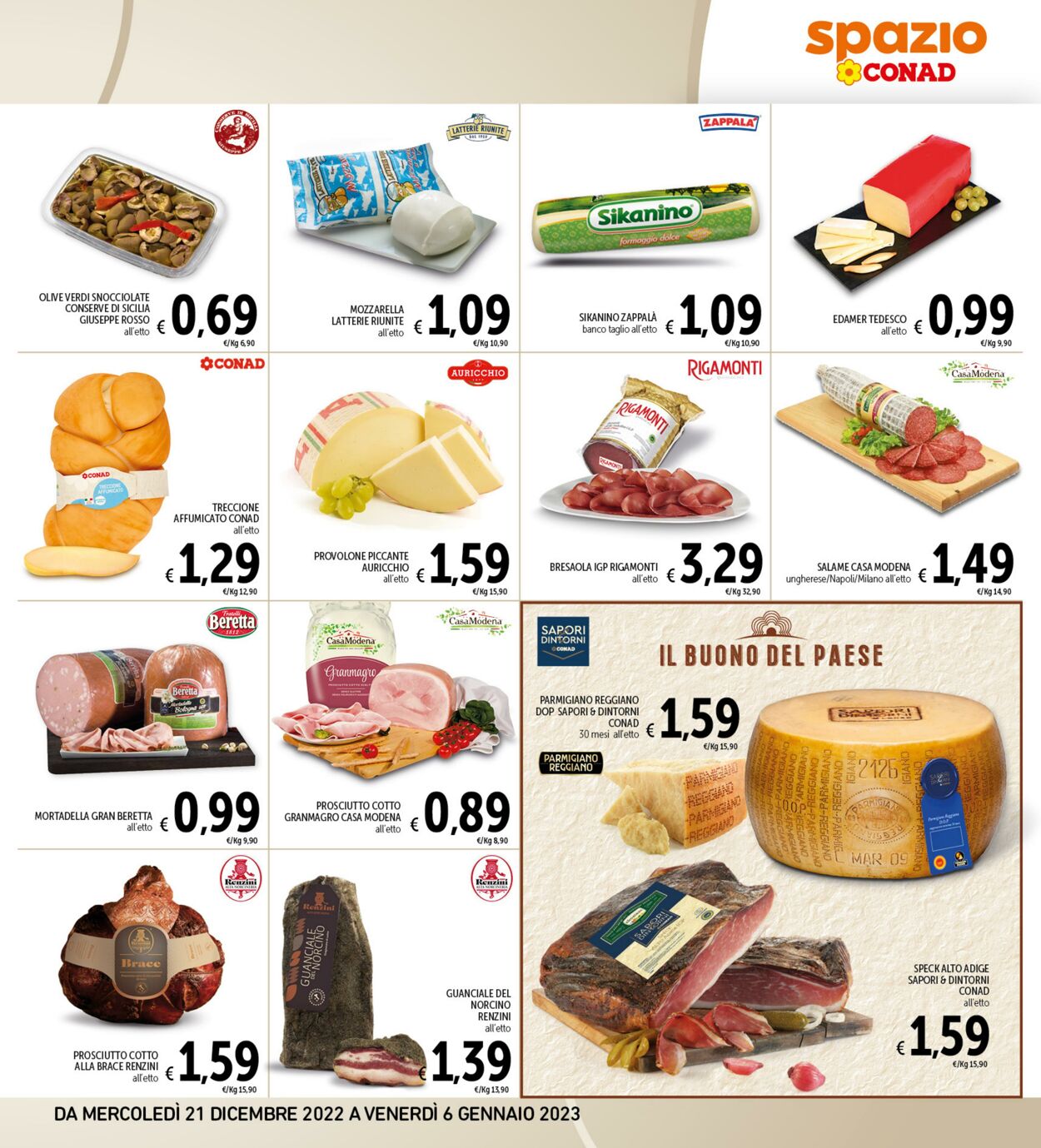 Volantino Conad 21.12.2022 - 06.01.2023