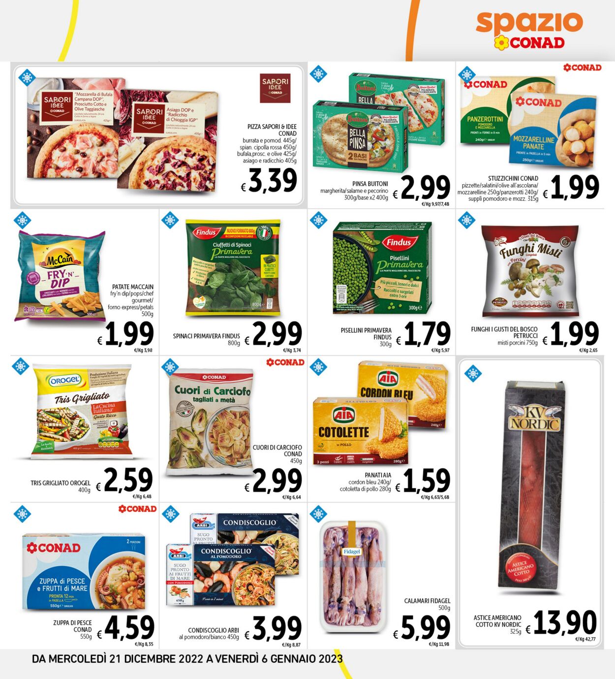 Volantino Conad 21.12.2022 - 06.01.2023