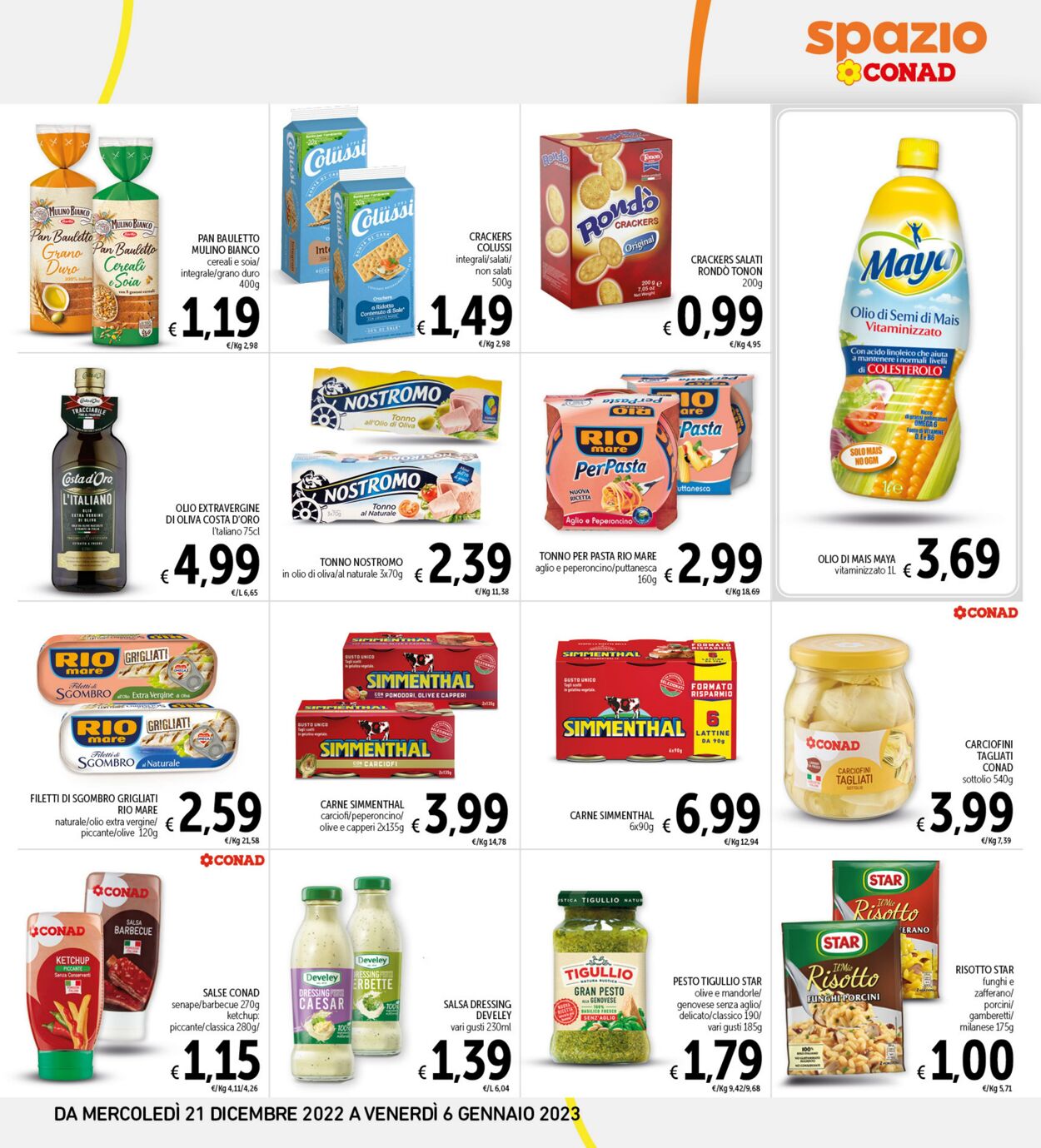 Volantino Conad 21.12.2022 - 06.01.2023