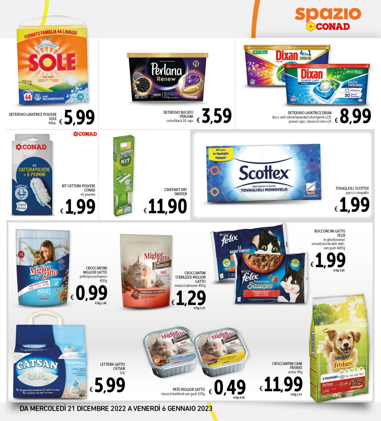 Volantino Conad 21.12.2022 - 06.01.2023