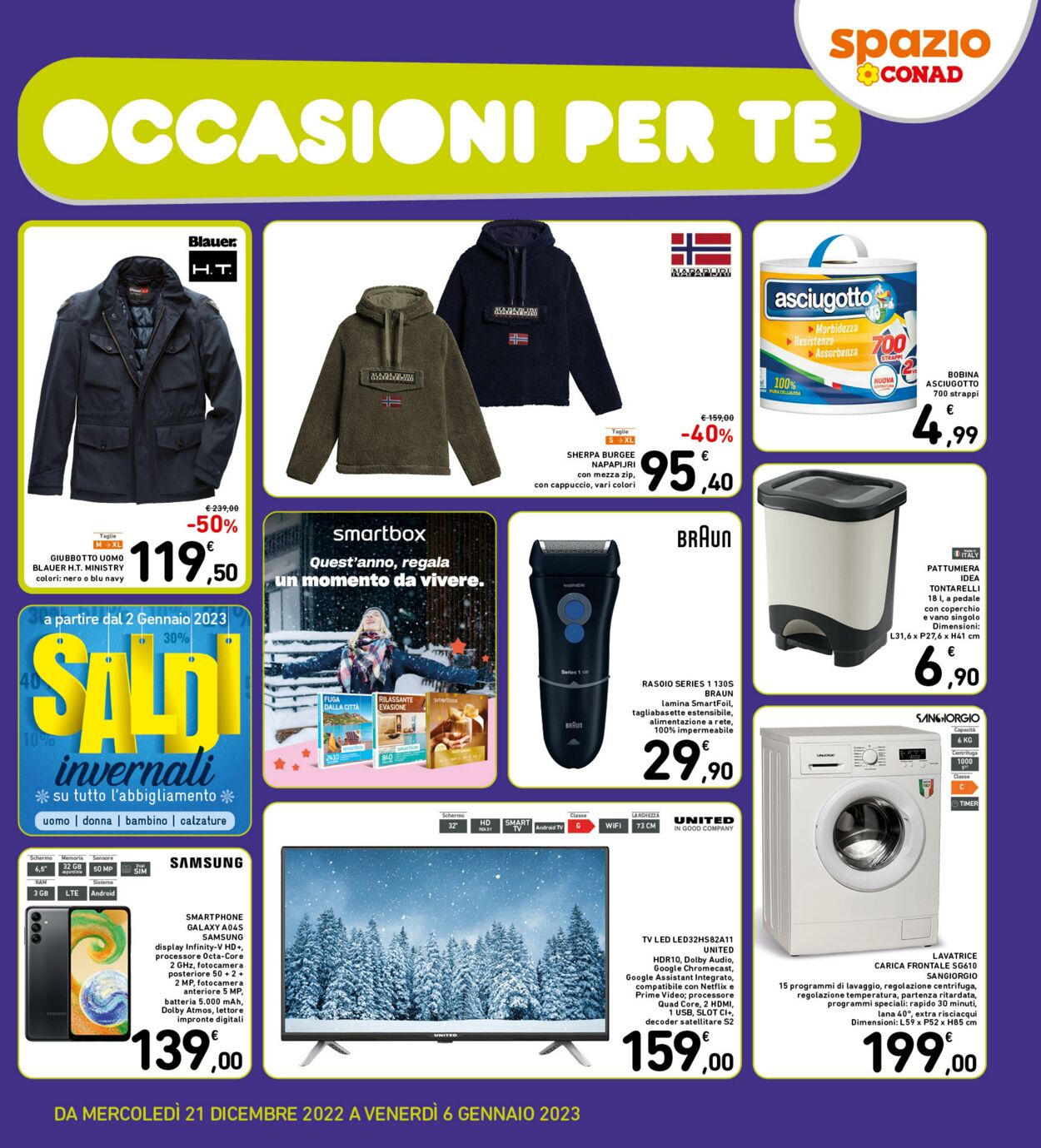 Volantino Conad 21.12.2022 - 06.01.2023