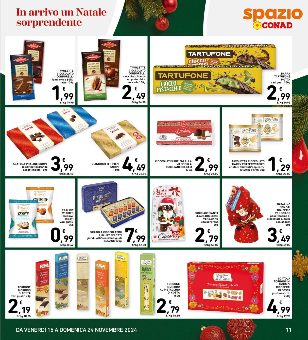 Volantino Conad 15.11.2024 - 24.11.2024