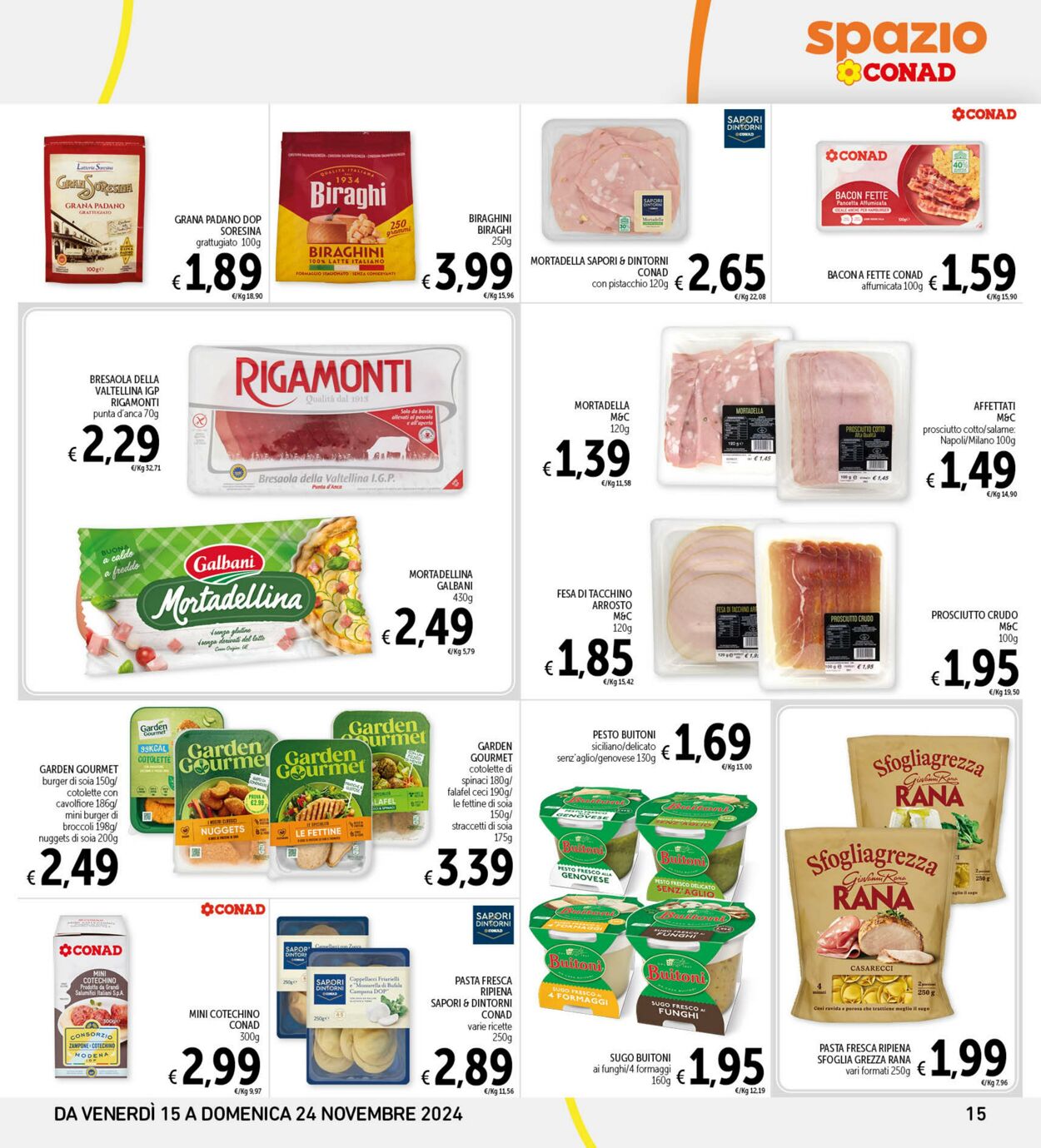 Volantino Conad 15.11.2024 - 24.11.2024