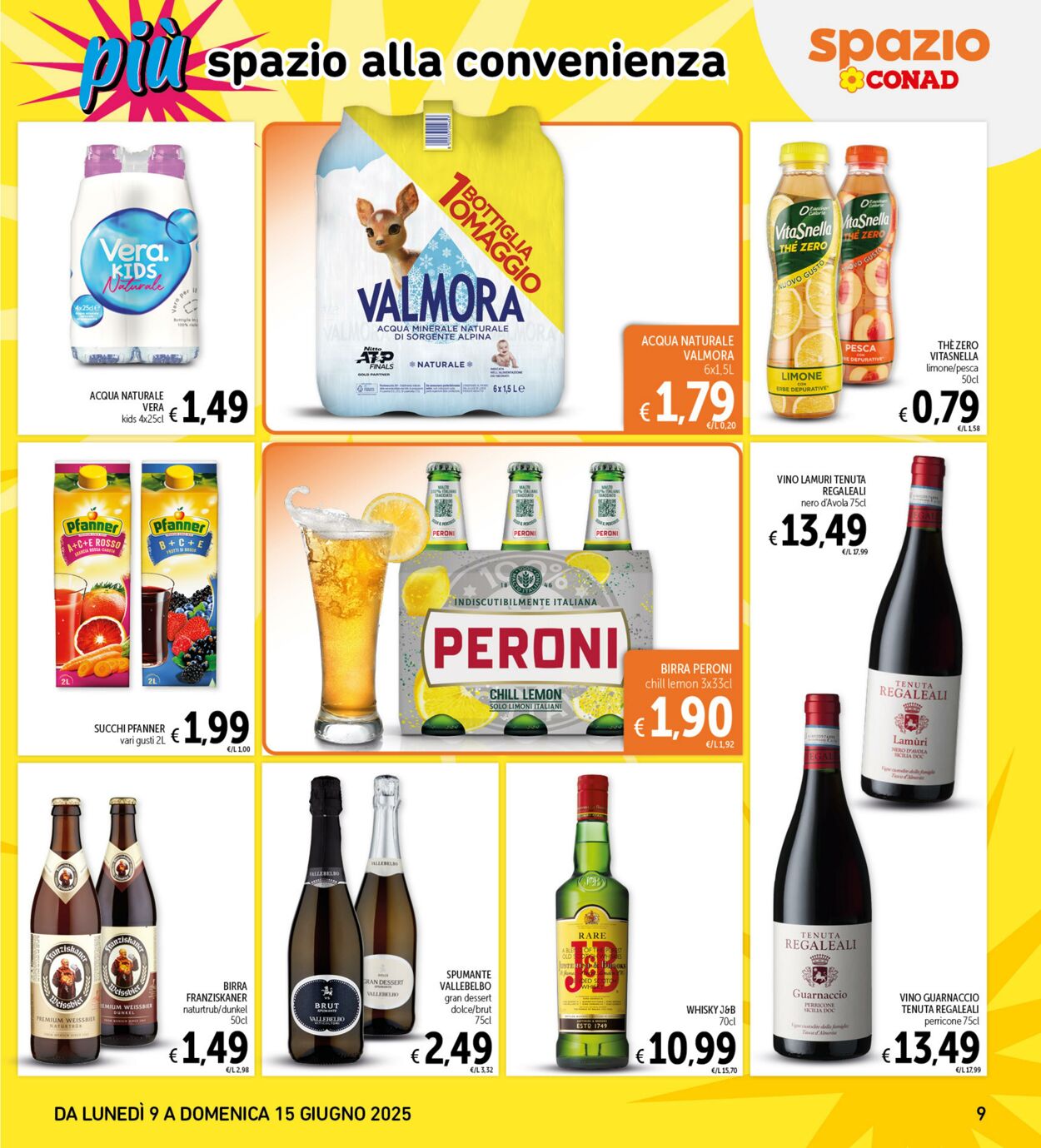 Volantino Conad 09.06.2025 - 09.06.2025