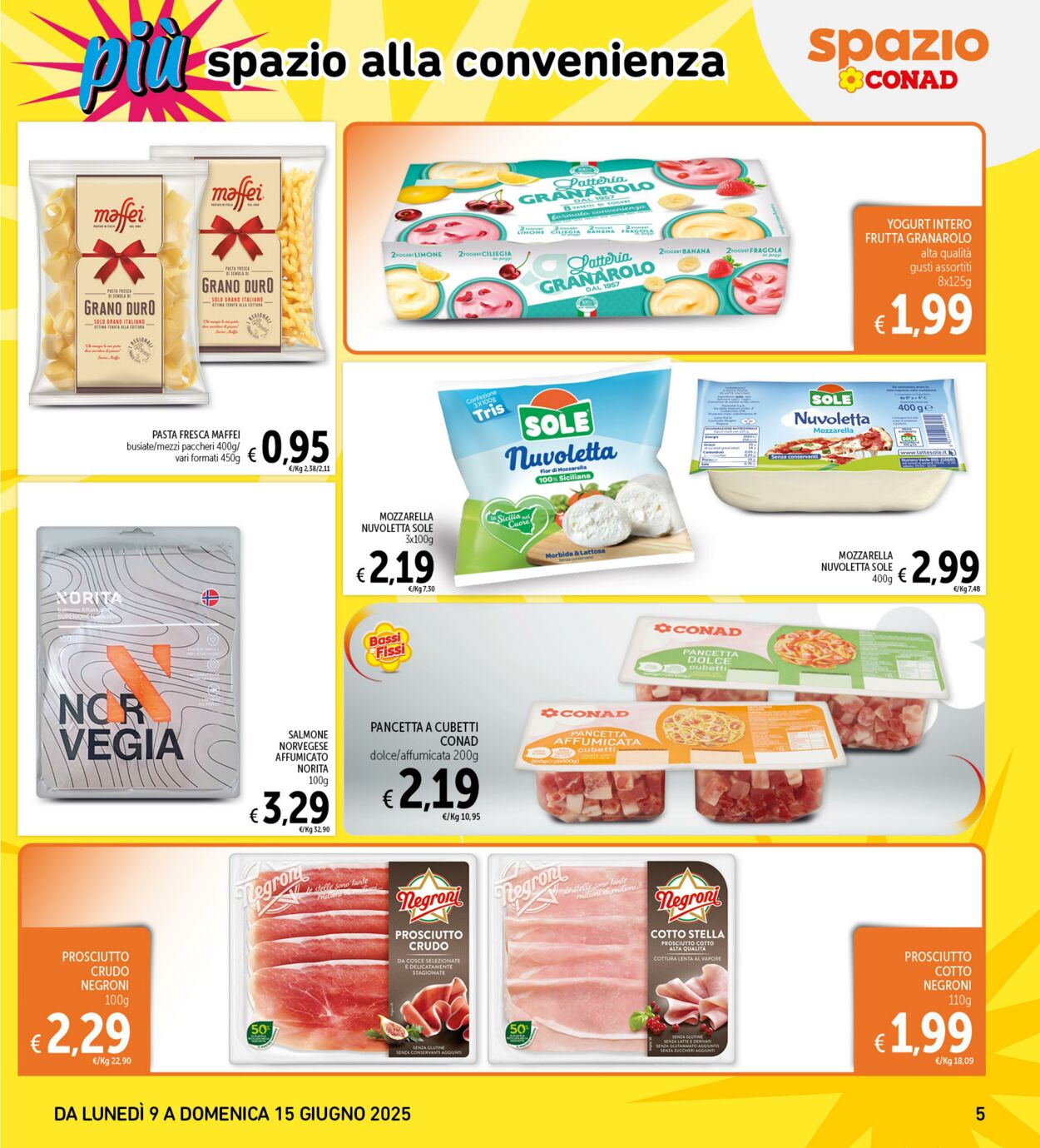 Volantino Conad 09.06.2025 - 09.06.2025