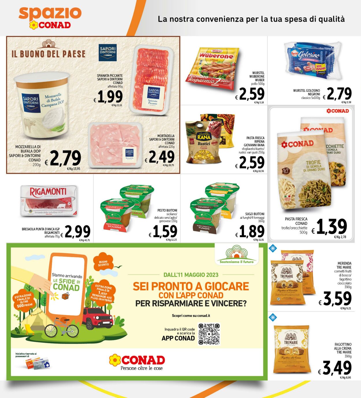 Volantino Conad 02.05.2023 - 15.05.2023