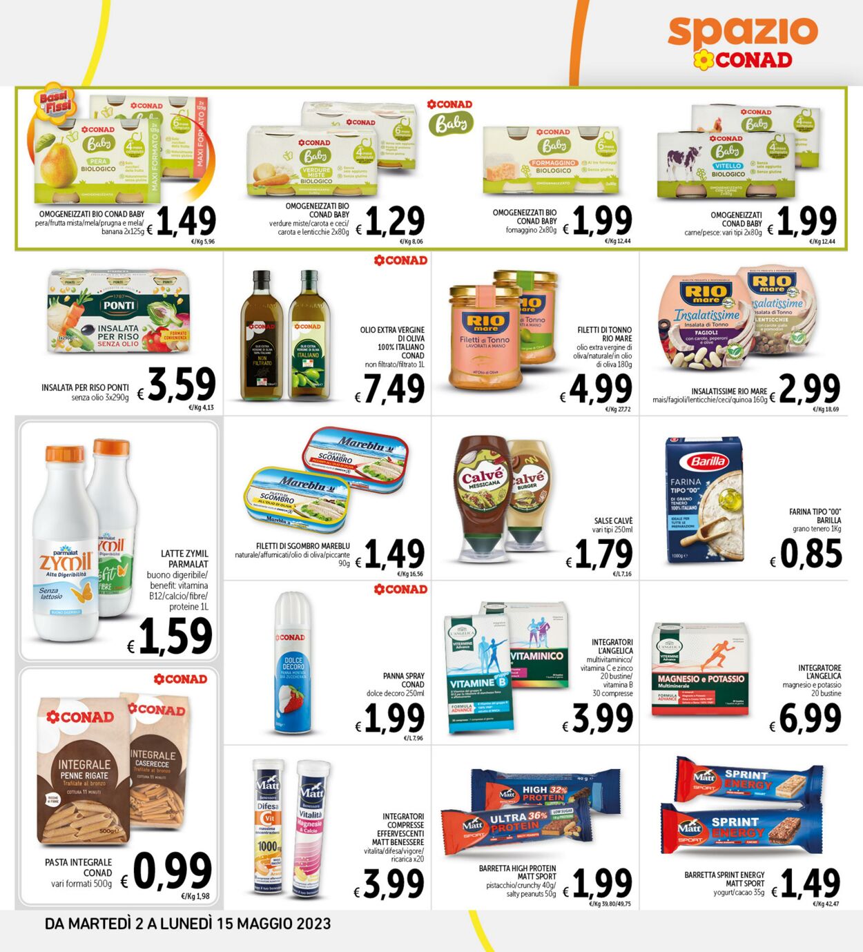 Volantino Conad 02.05.2023 - 15.05.2023