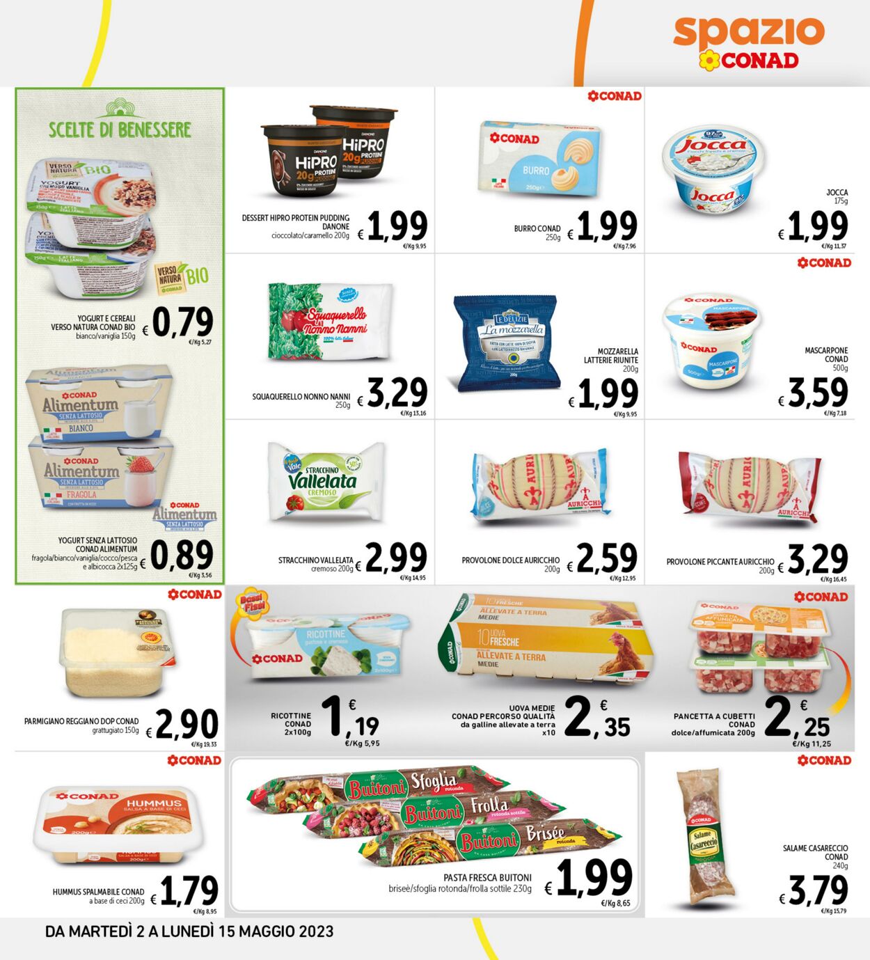 Volantino Conad 02.05.2023 - 15.05.2023