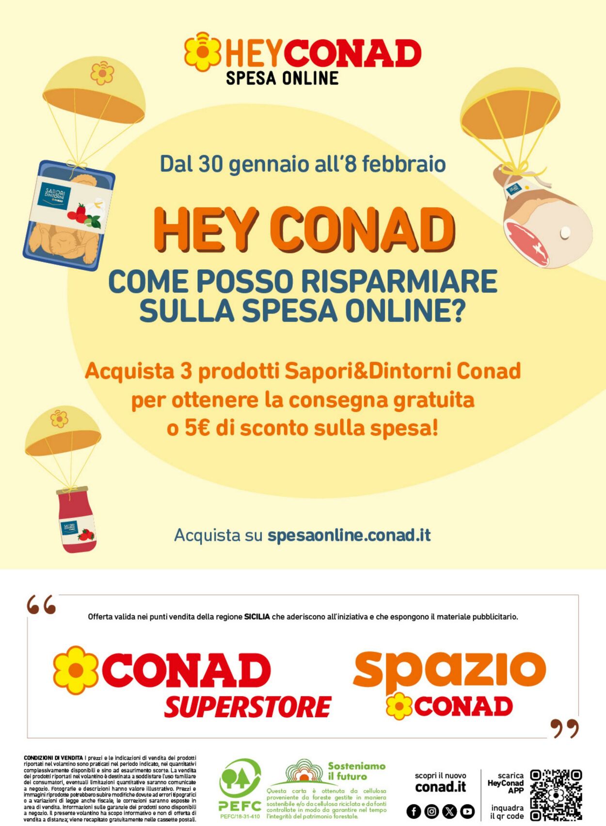 Volantino Conad 29.01.2025 - 23.02.2025