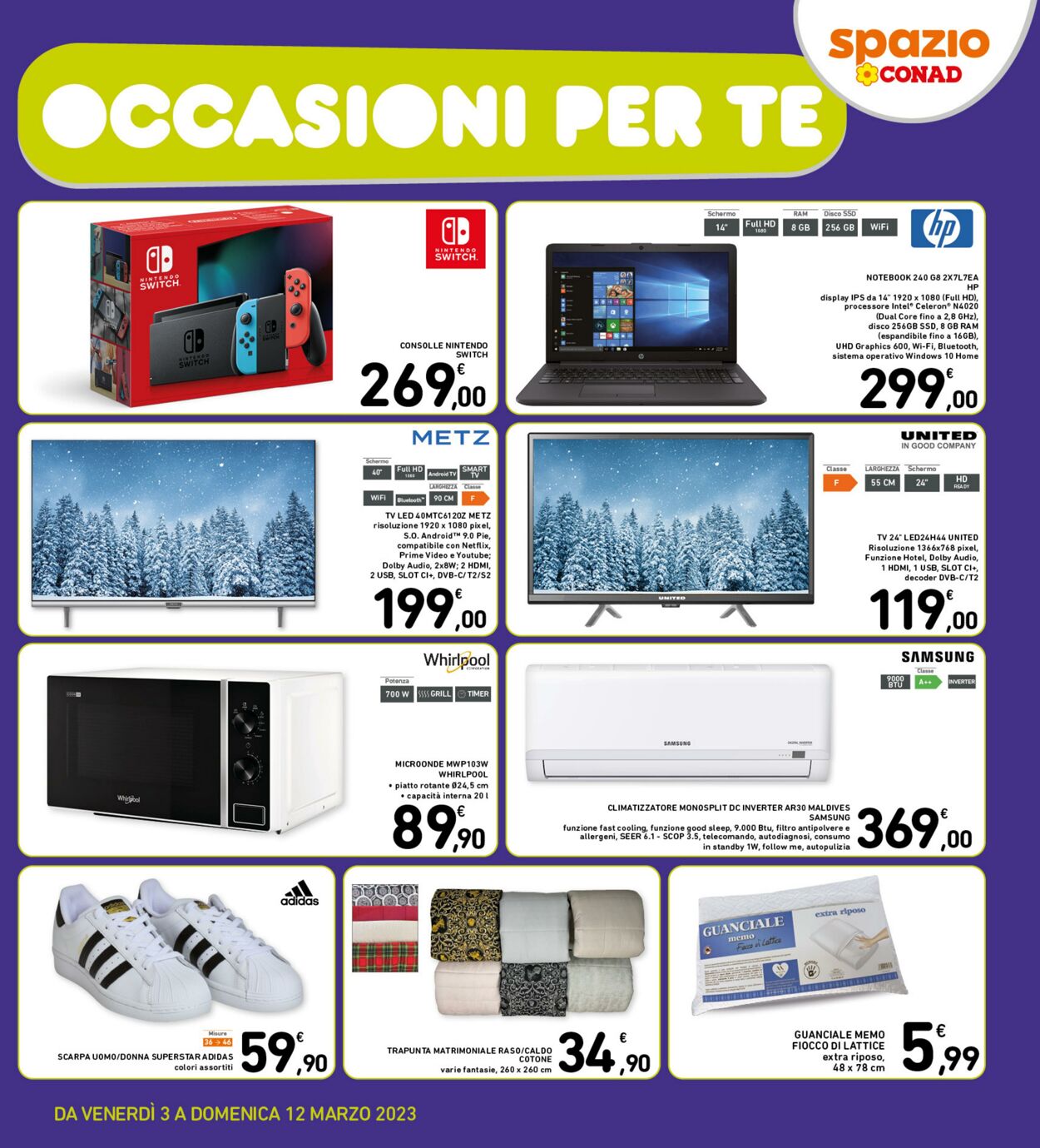 Volantino Conad 03.03.2023 - 12.03.2023