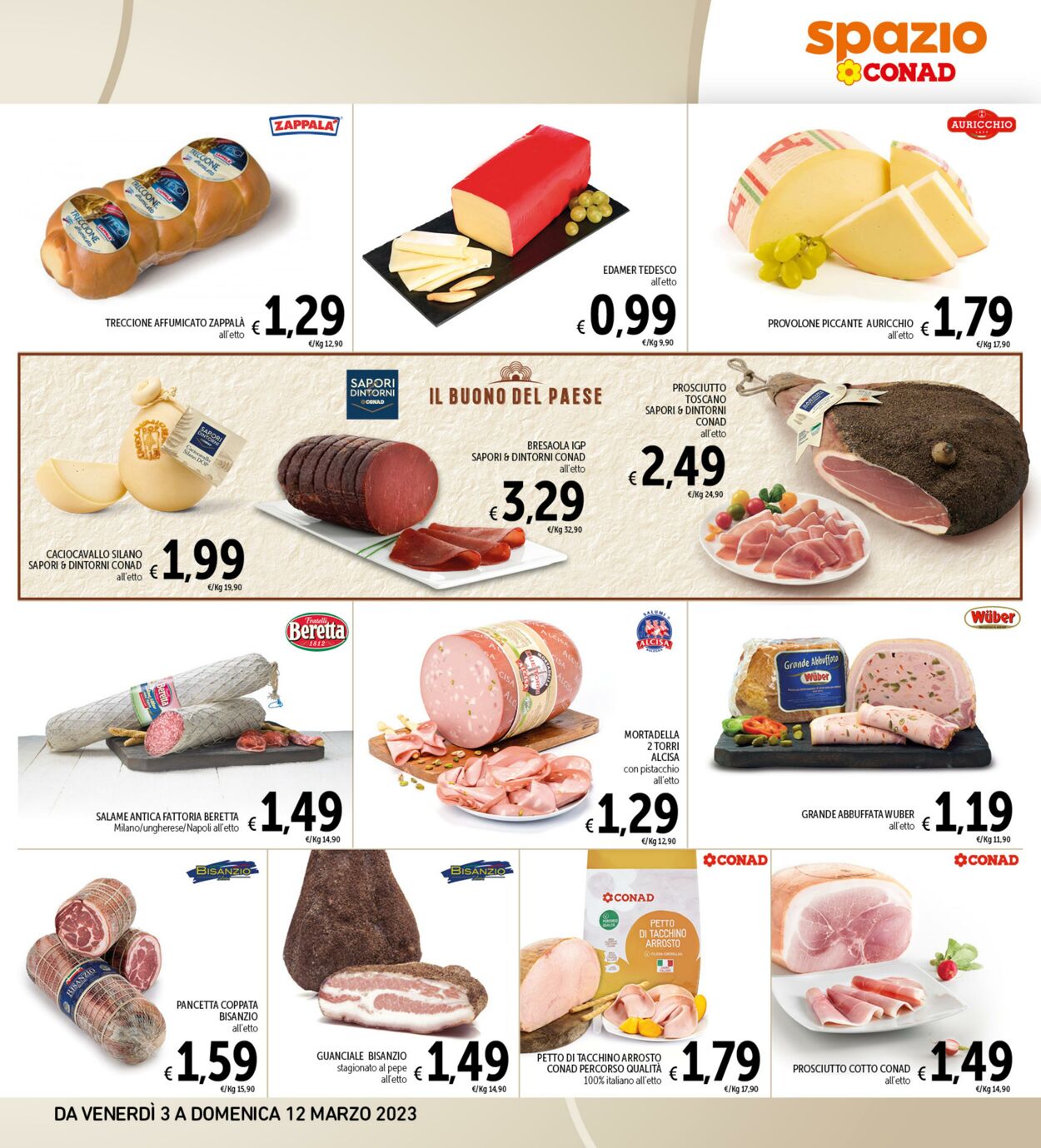 Volantino Conad 03.03.2023 - 12.03.2023