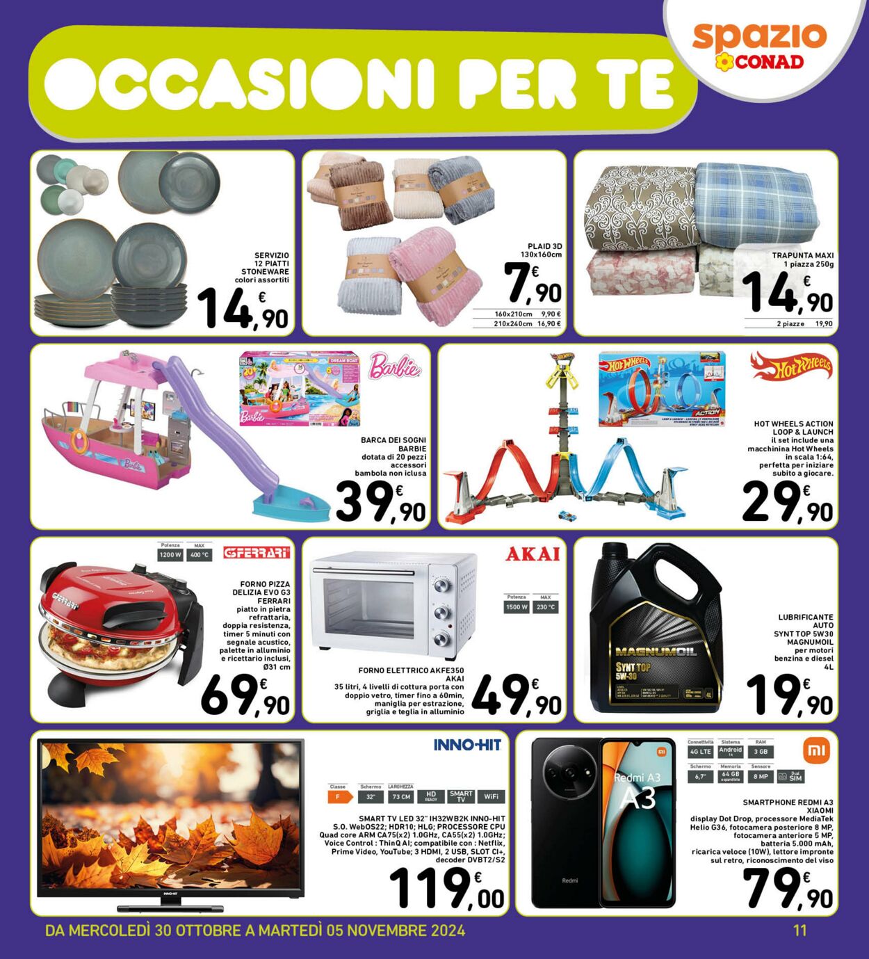 Volantino Conad 30.10.2024 - 05.11.2024