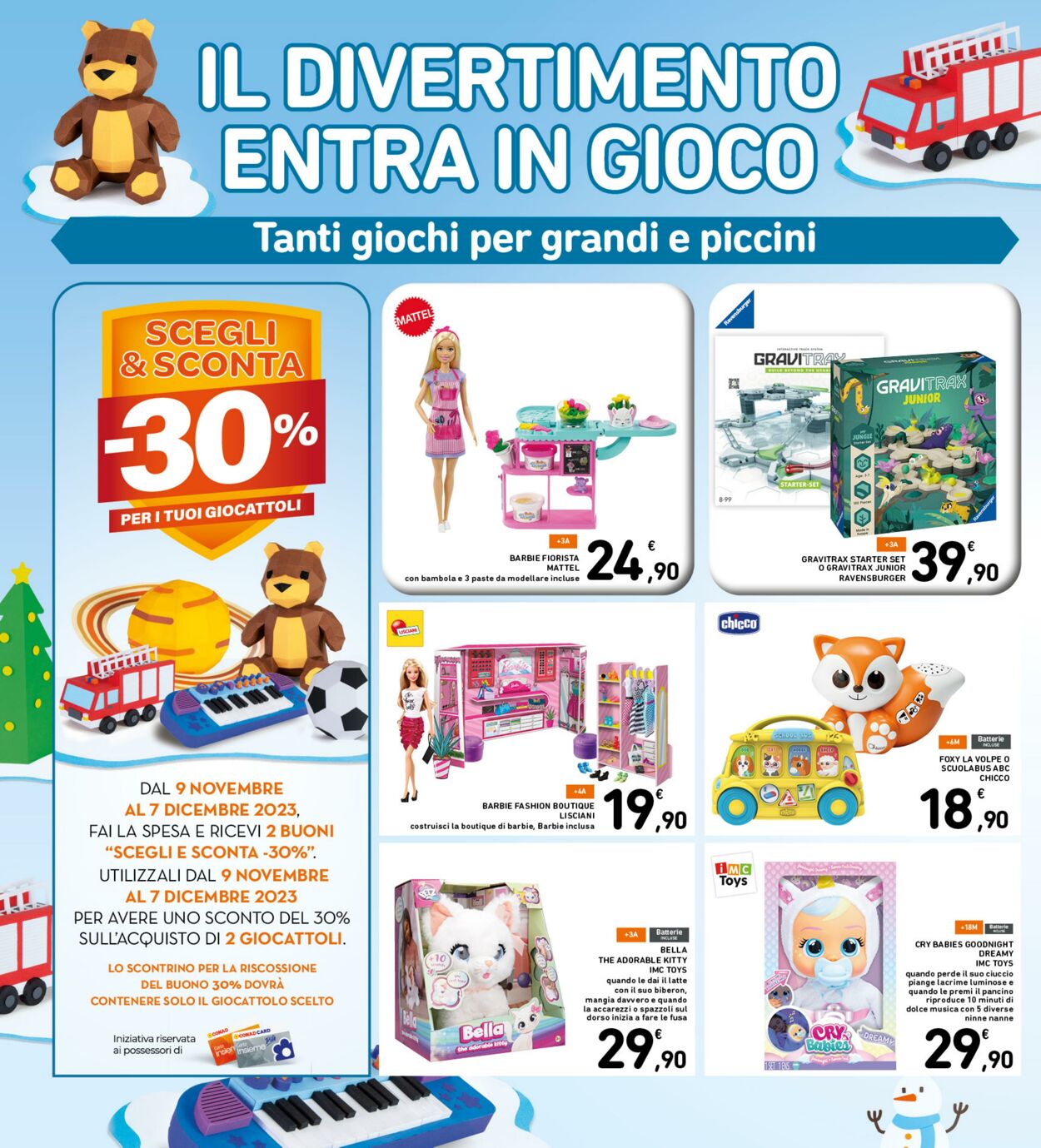 Volantino Conad 01.11.2023 - 10.12.2023