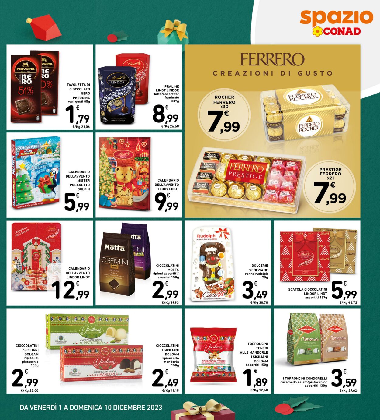 Volantino Conad 01.11.2023 - 10.12.2023