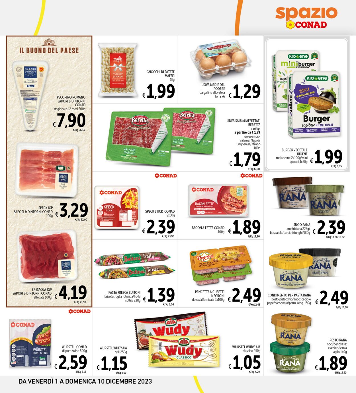 Volantino Conad 01.11.2023 - 10.12.2023