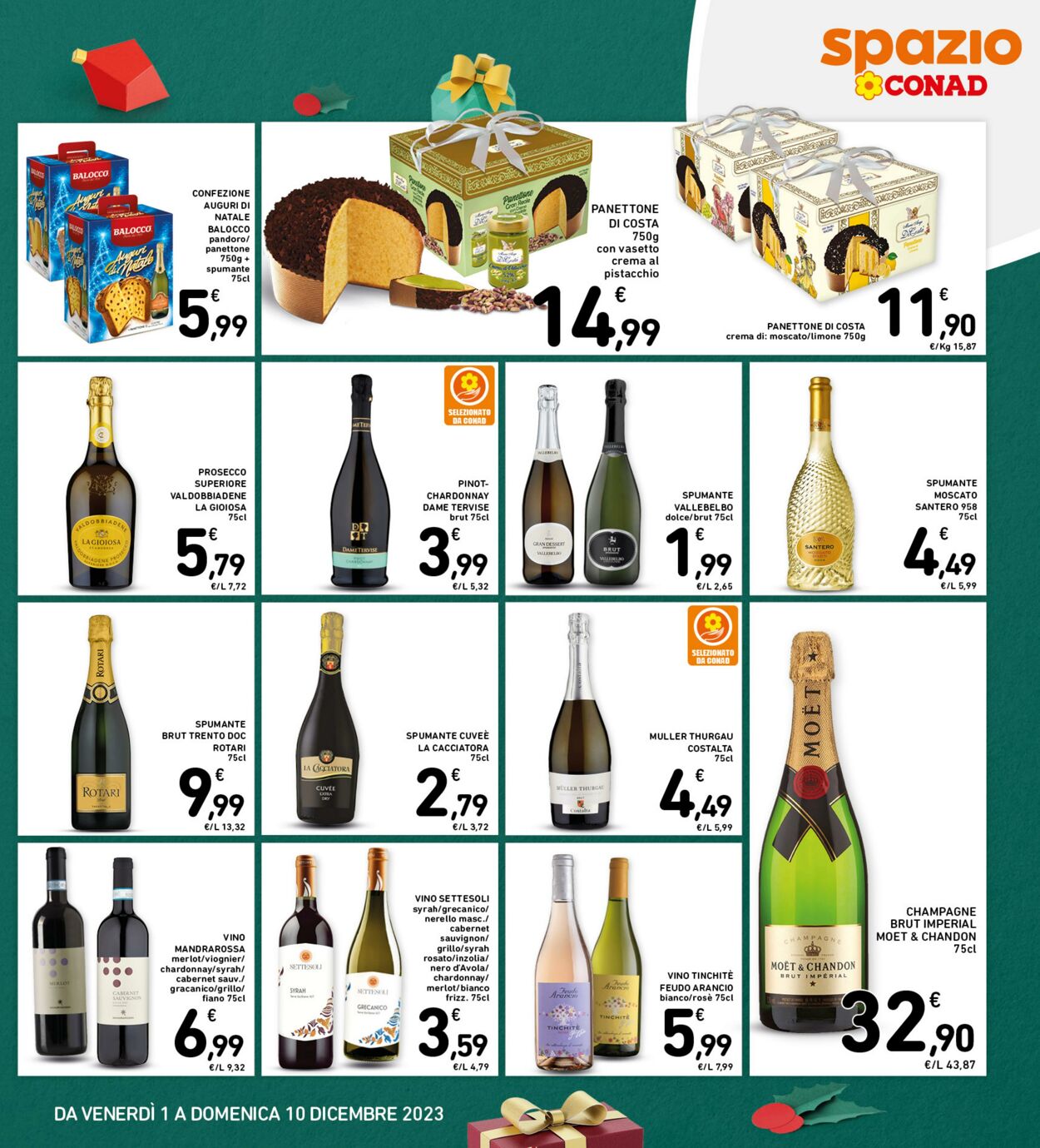 Volantino Conad 01.11.2023 - 10.12.2023