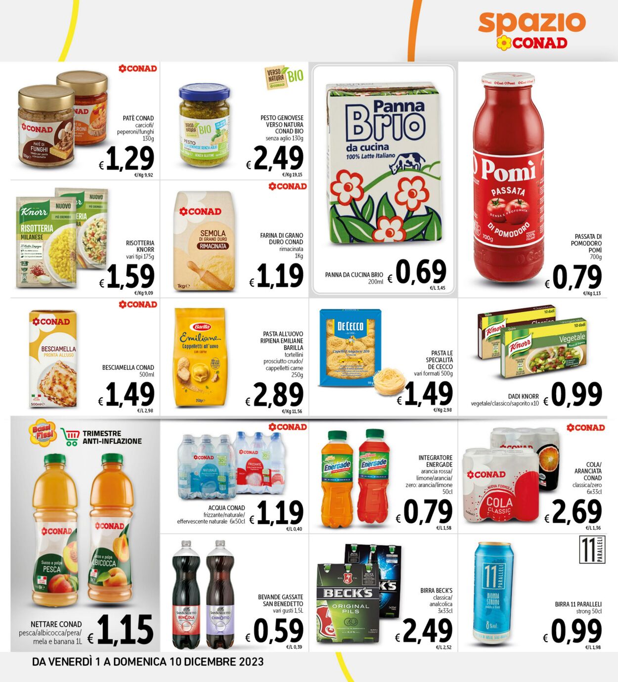 Volantino Conad 01.11.2023 - 10.12.2023