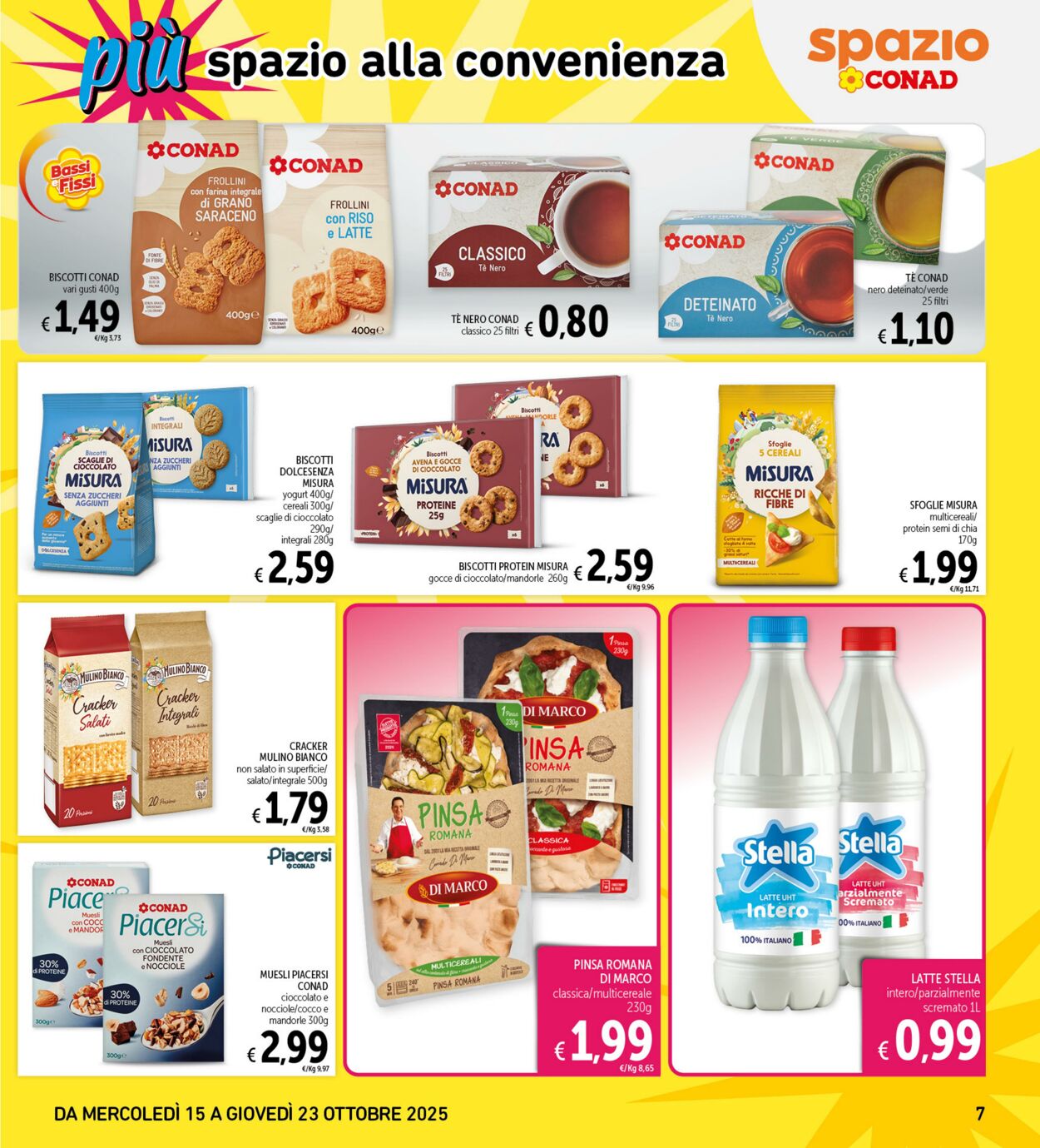 Volantino Conad 13.10.2025 - 13.10.2025