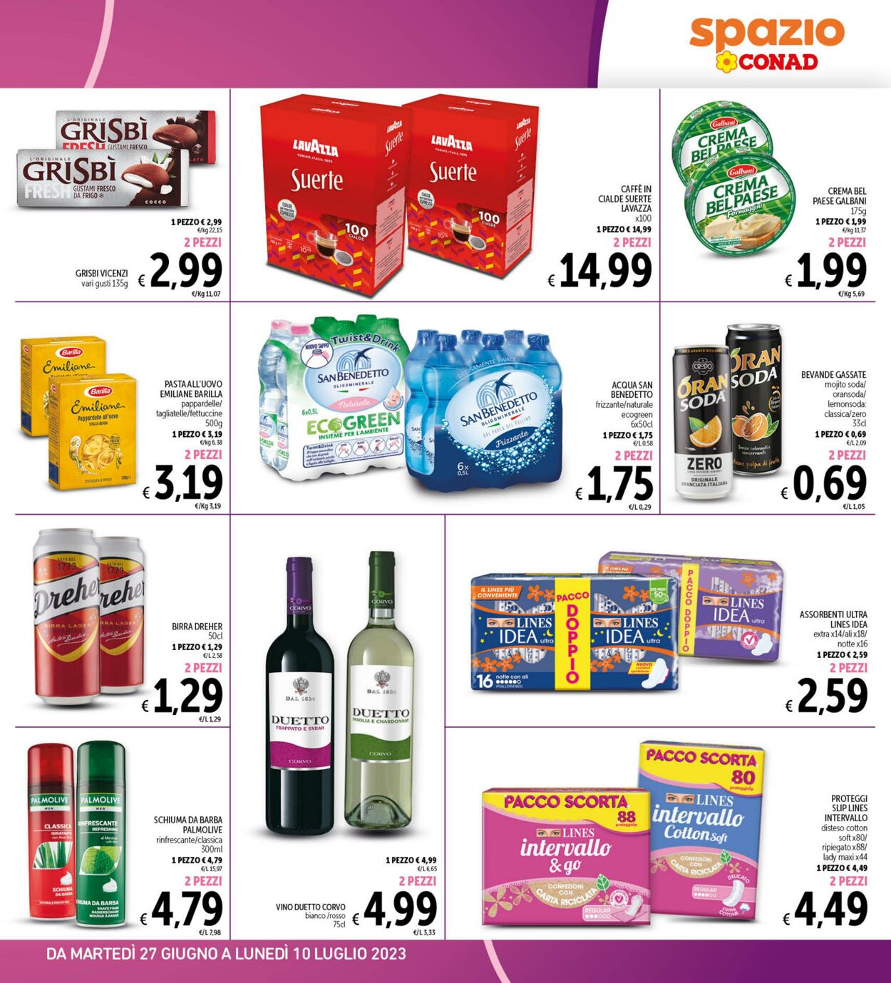 Volantino Conad 27.06.2023 - 10.07.2023