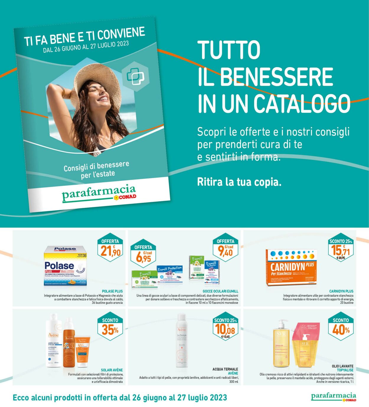 Volantino Conad 27.06.2023 - 10.07.2023