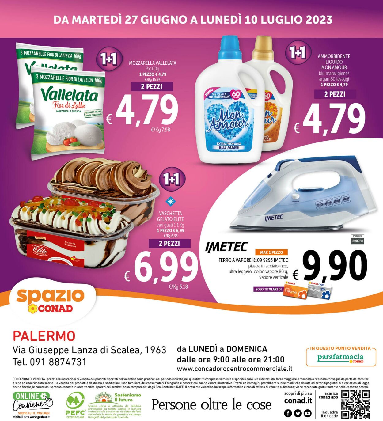 Volantino Conad 27.06.2023 - 10.07.2023