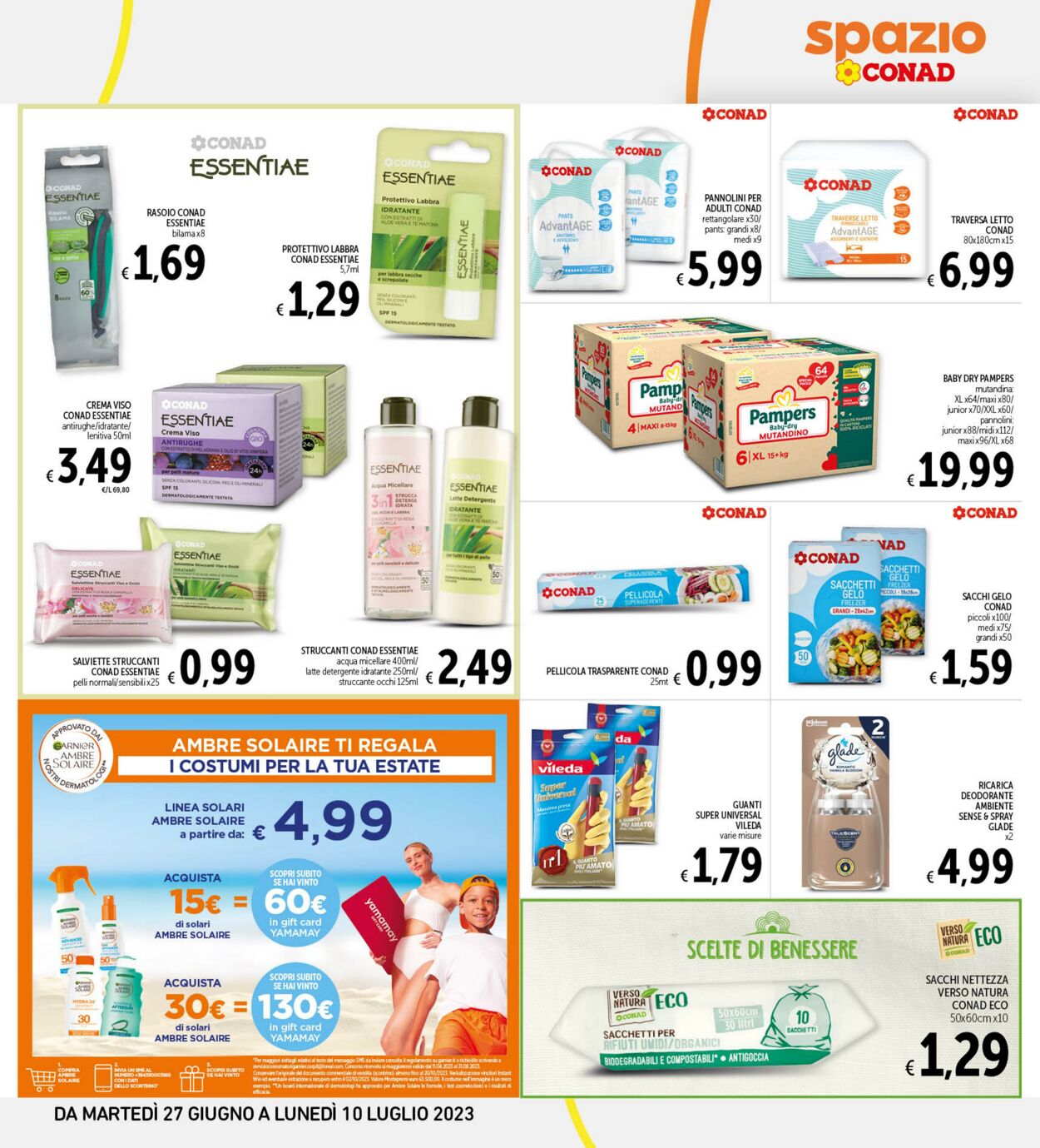 Volantino Conad 27.06.2023 - 10.07.2023