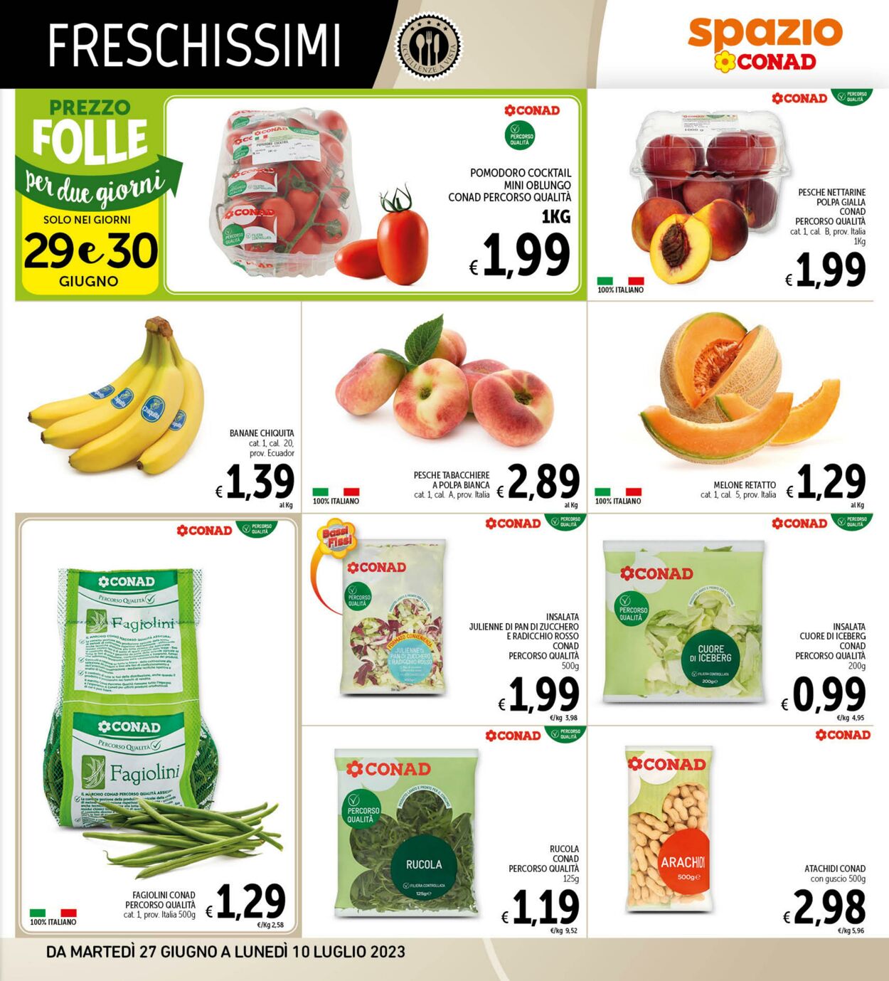 Volantino Conad 27.06.2023 - 10.07.2023