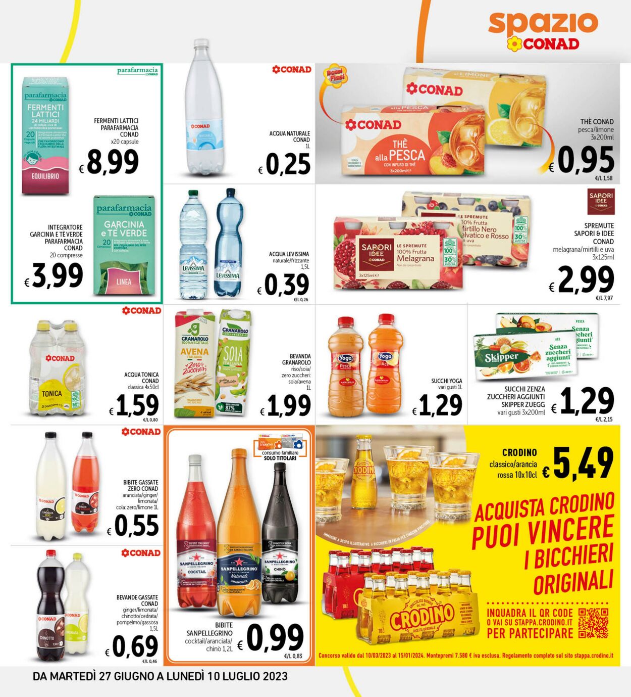 Volantino Conad 27.06.2023 - 10.07.2023