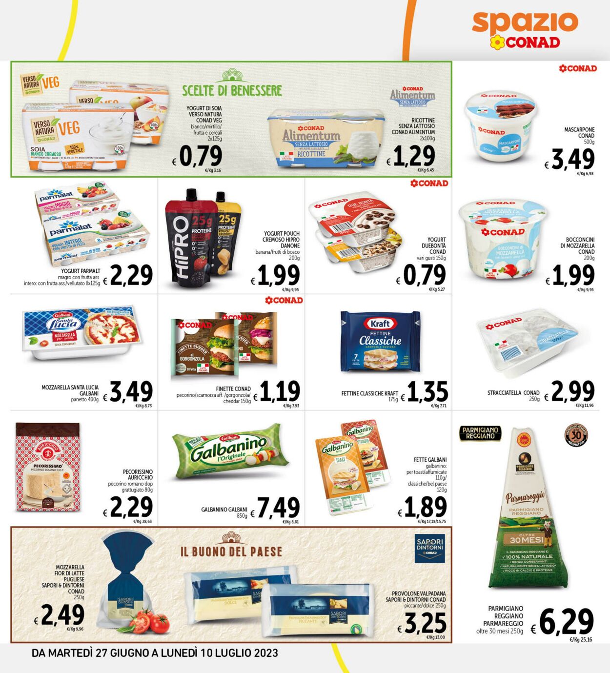 Volantino Conad 27.06.2023 - 10.07.2023