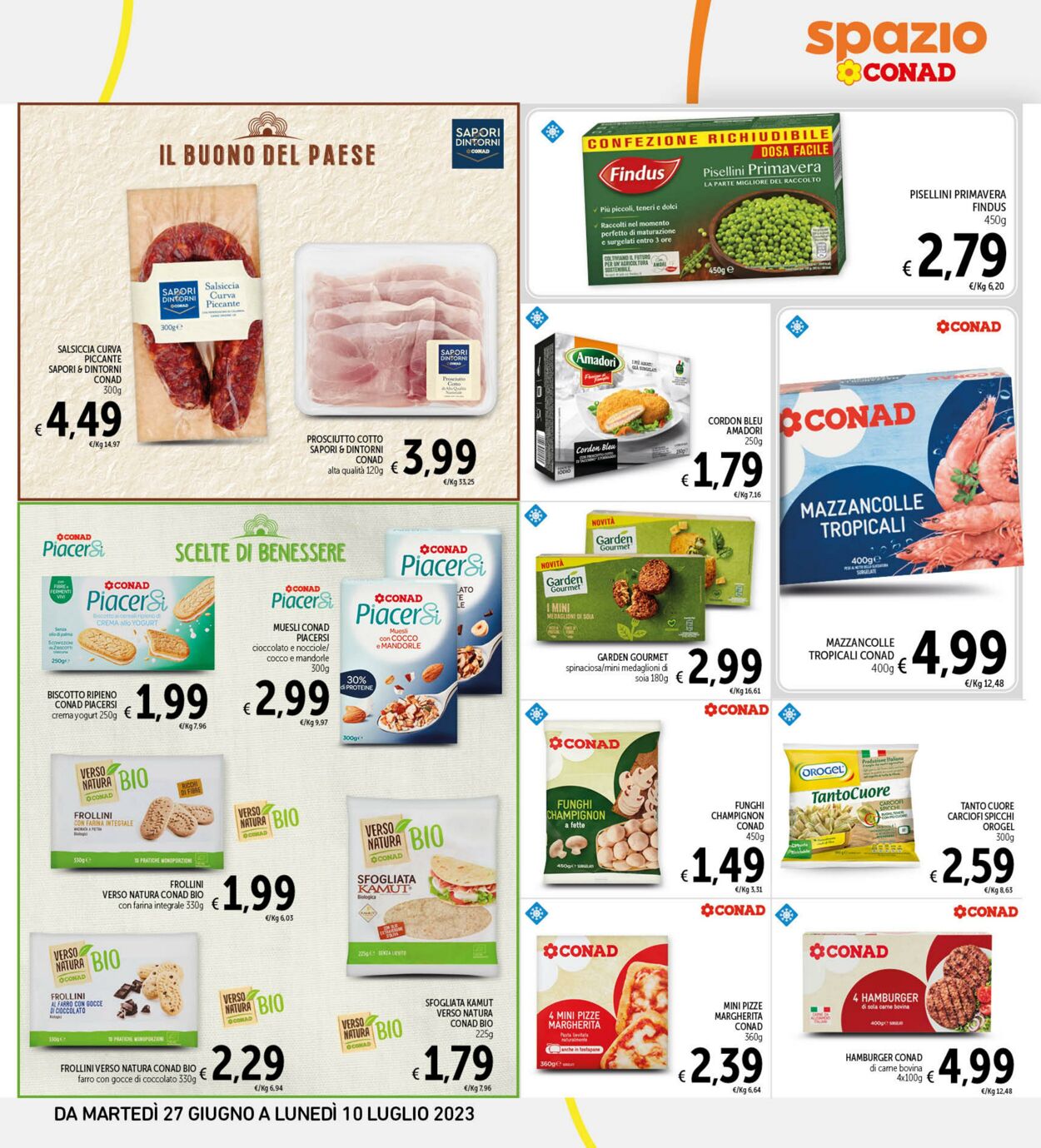 Volantino Conad 27.06.2023 - 10.07.2023