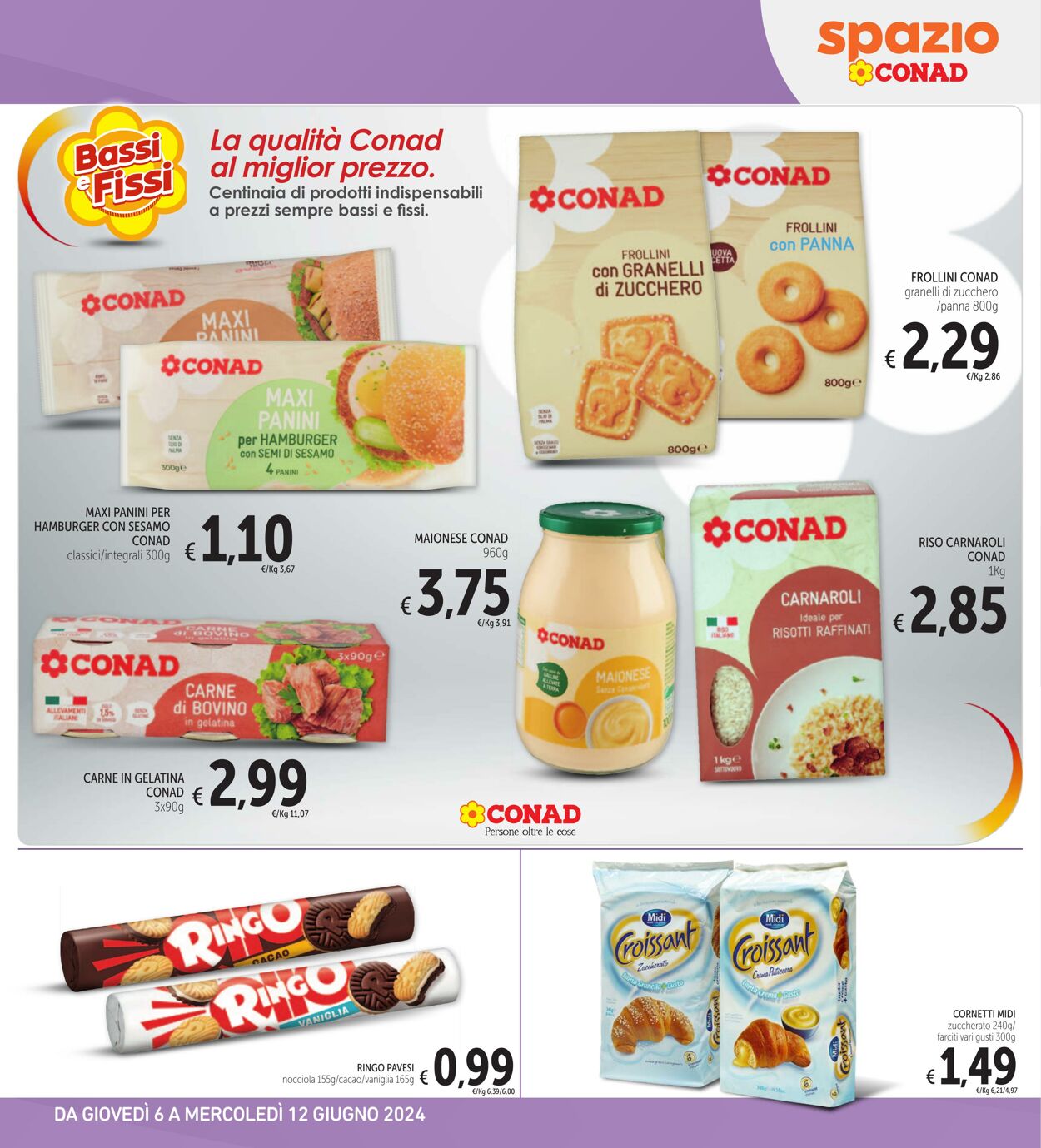 Volantino Conad 06.06.2024 - 12.06.2024