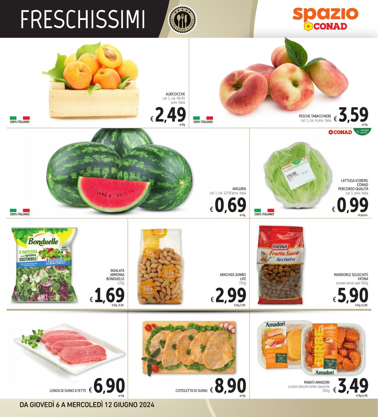 Volantino Conad 06.06.2024 - 12.06.2024