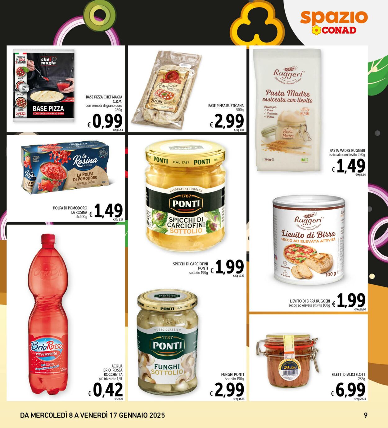 Volantino Conad 08.01.2025 - 17.01.2025