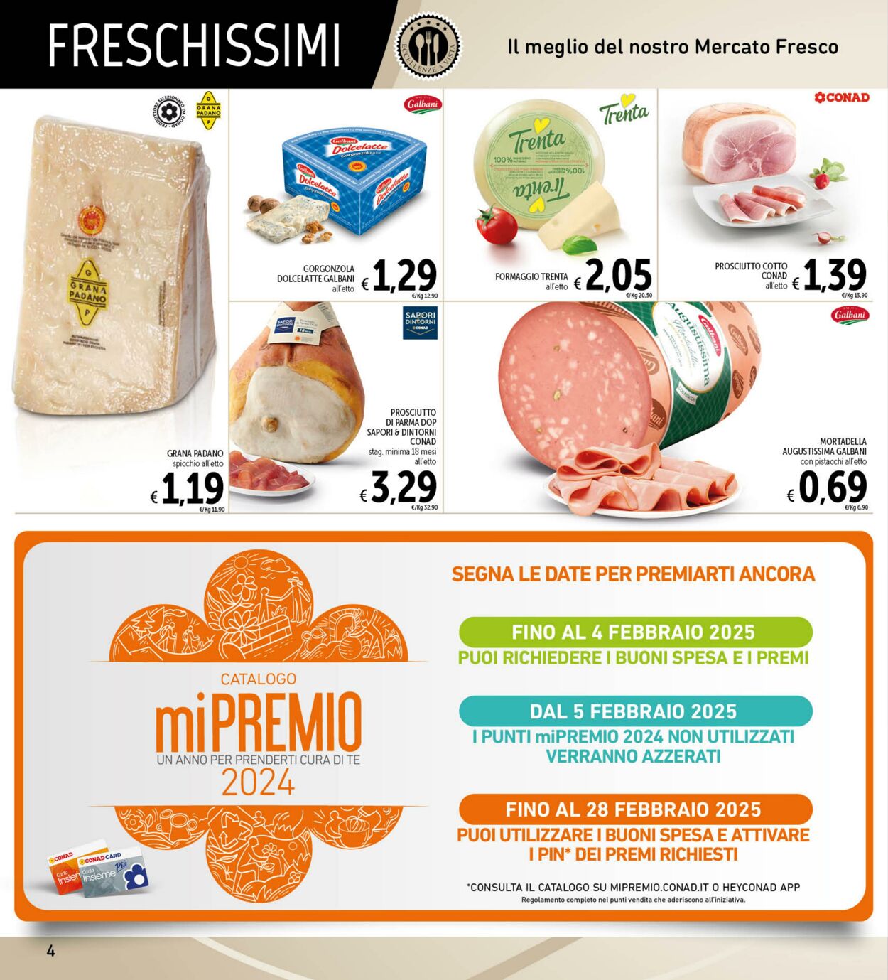 Volantino Conad 08.01.2025 - 17.01.2025