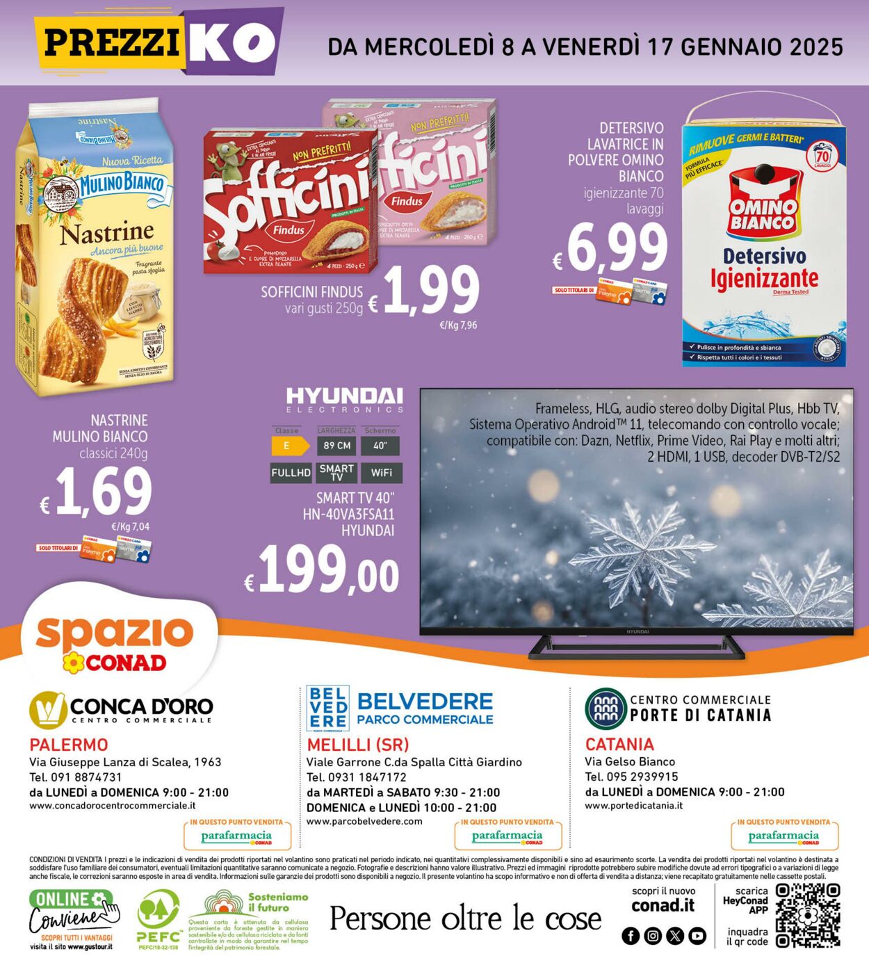 Volantino Conad 08.01.2025 - 17.01.2025