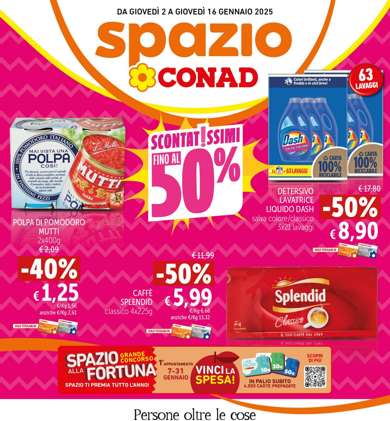 Volantino Conad 02.01.2025 - 16.01.2025