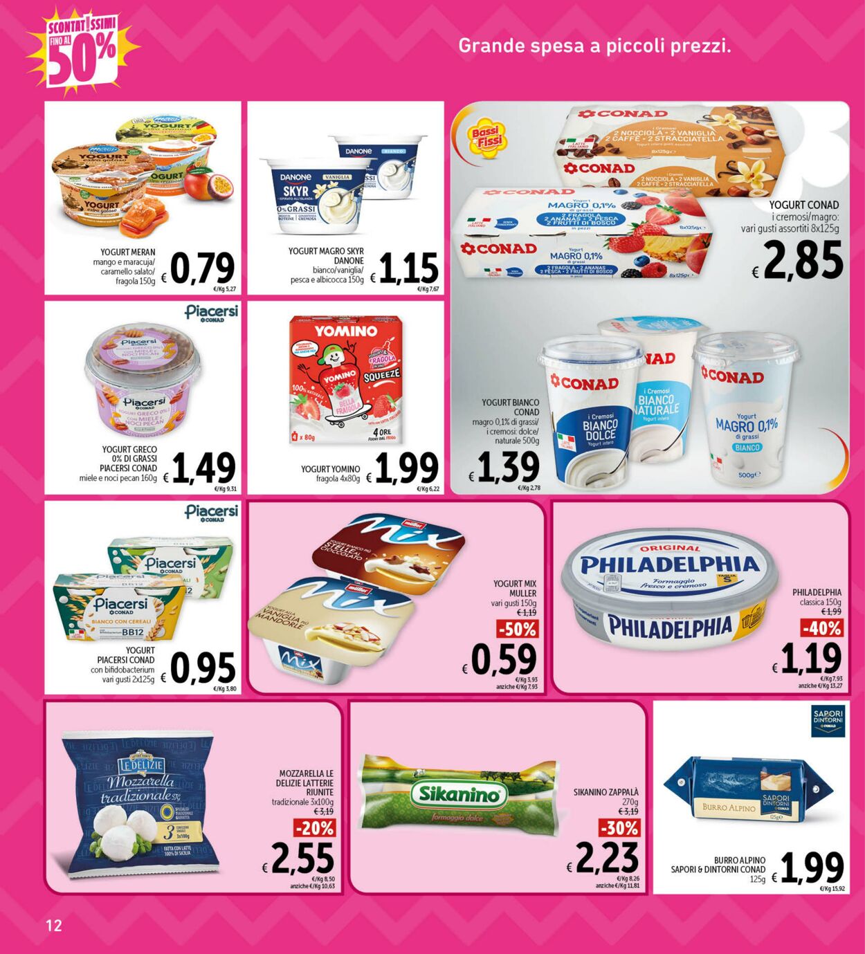 Volantino Conad 02.01.2025 - 16.01.2025