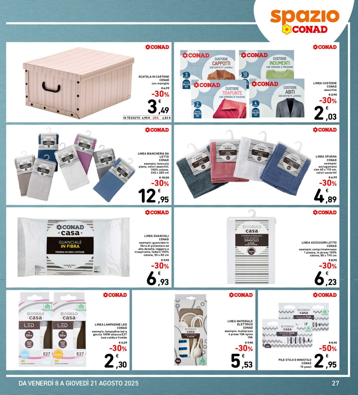 Volantino Conad 10.08.2025 - 10.08.2025
