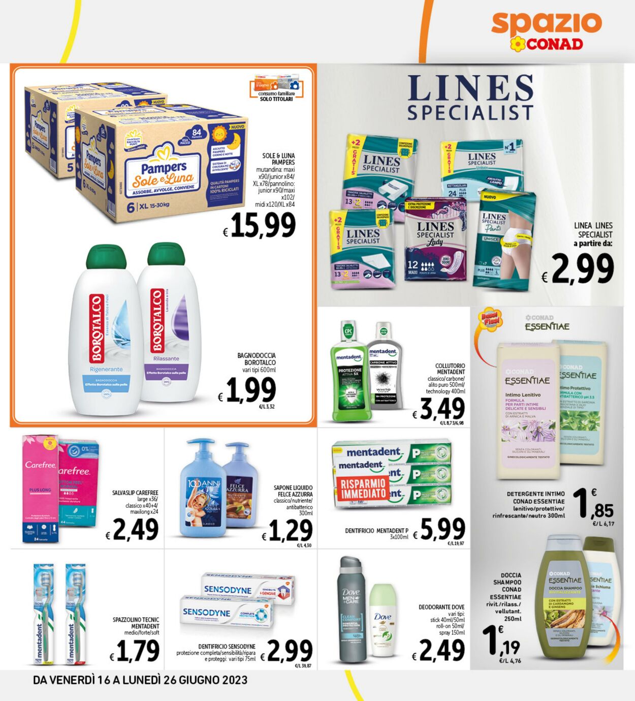 Volantino Conad 16.06.2023 - 26.06.2023