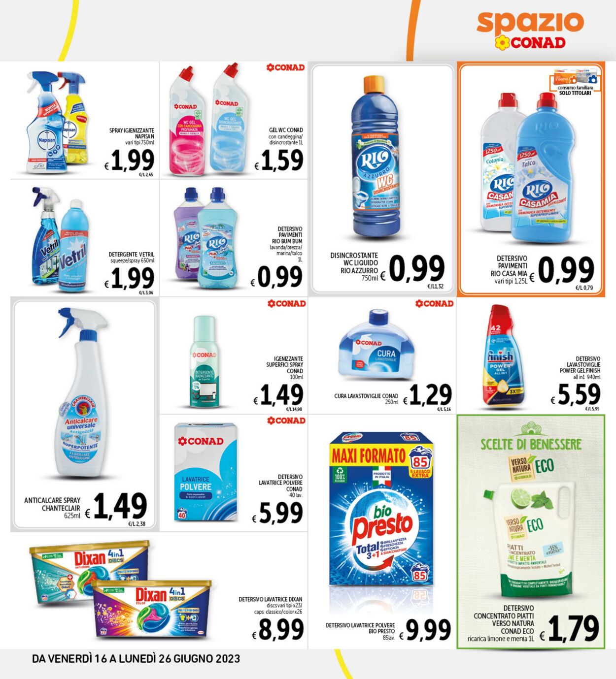 Volantino Conad 16.06.2023 - 26.06.2023