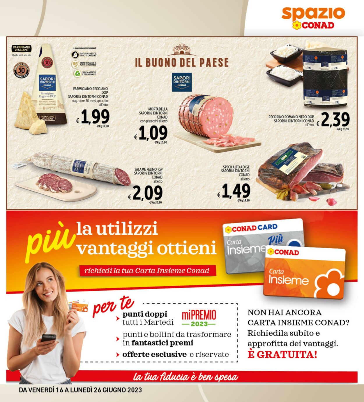 Volantino Conad 16.06.2023 - 26.06.2023