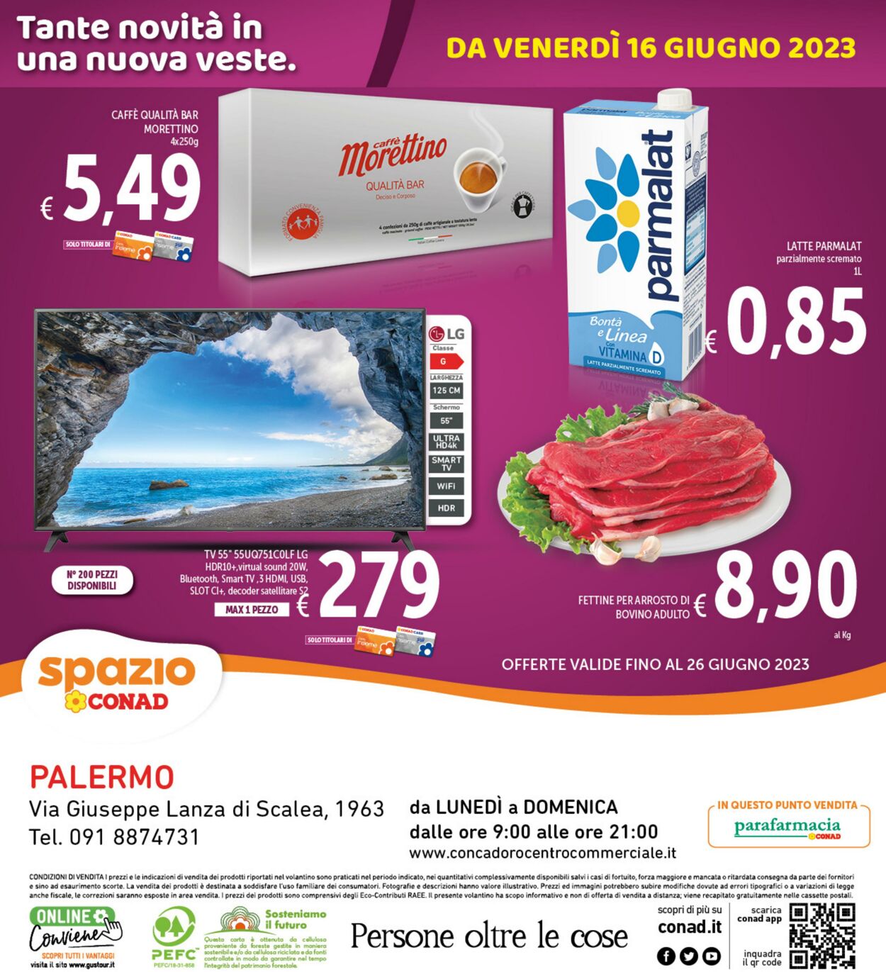 Volantino Conad 16.06.2023 - 26.06.2023