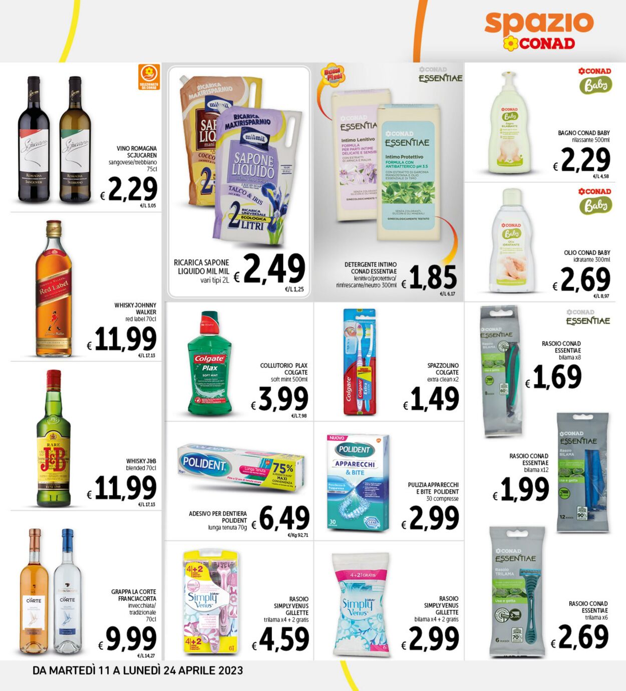 Volantino Conad 11.04.2023 - 24.04.2023