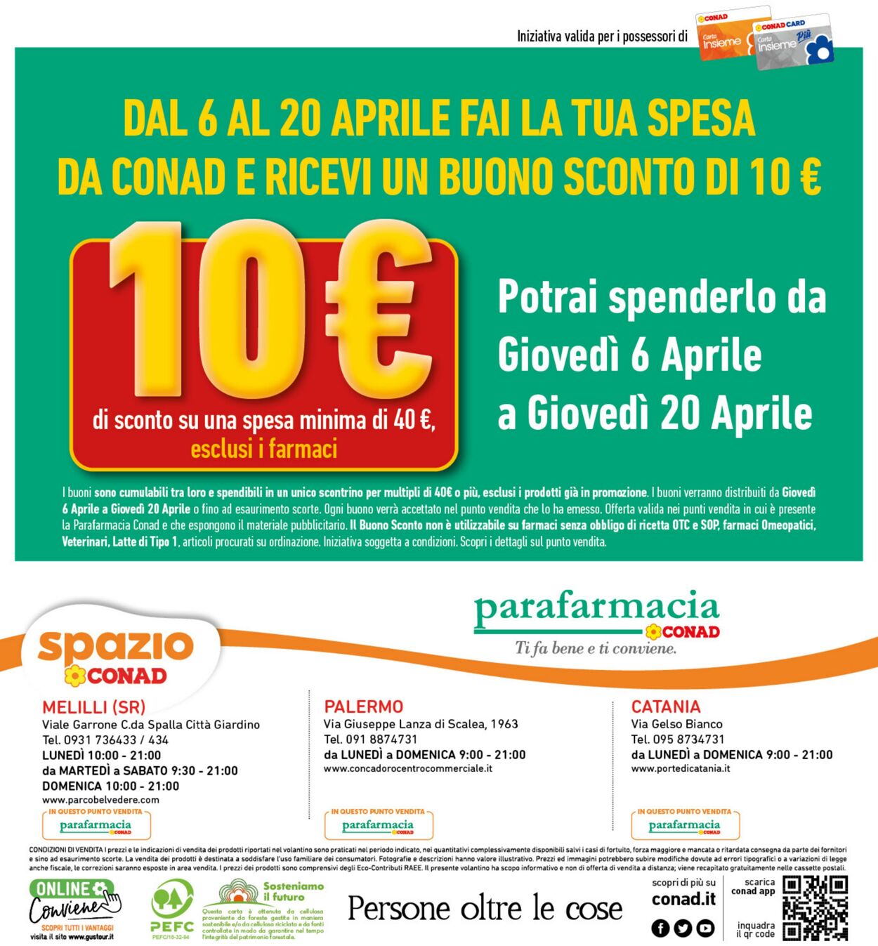 Volantino Conad 11.04.2023 - 24.04.2023