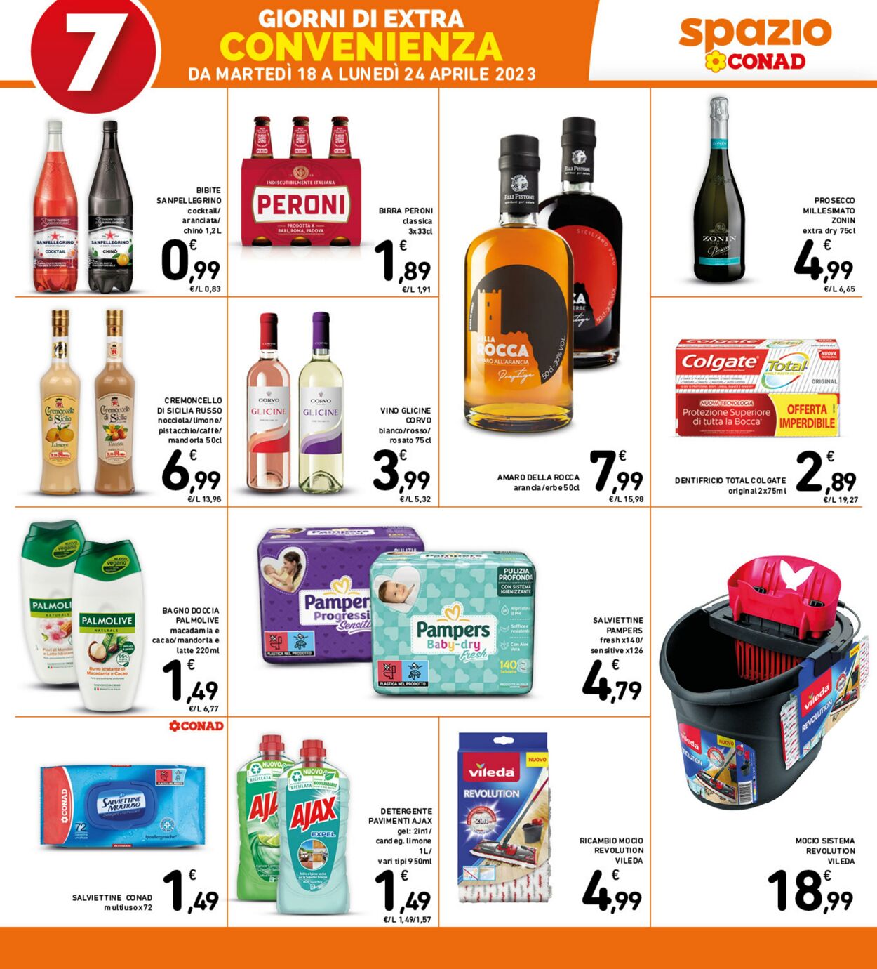 Volantino Conad 11.04.2023 - 24.04.2023