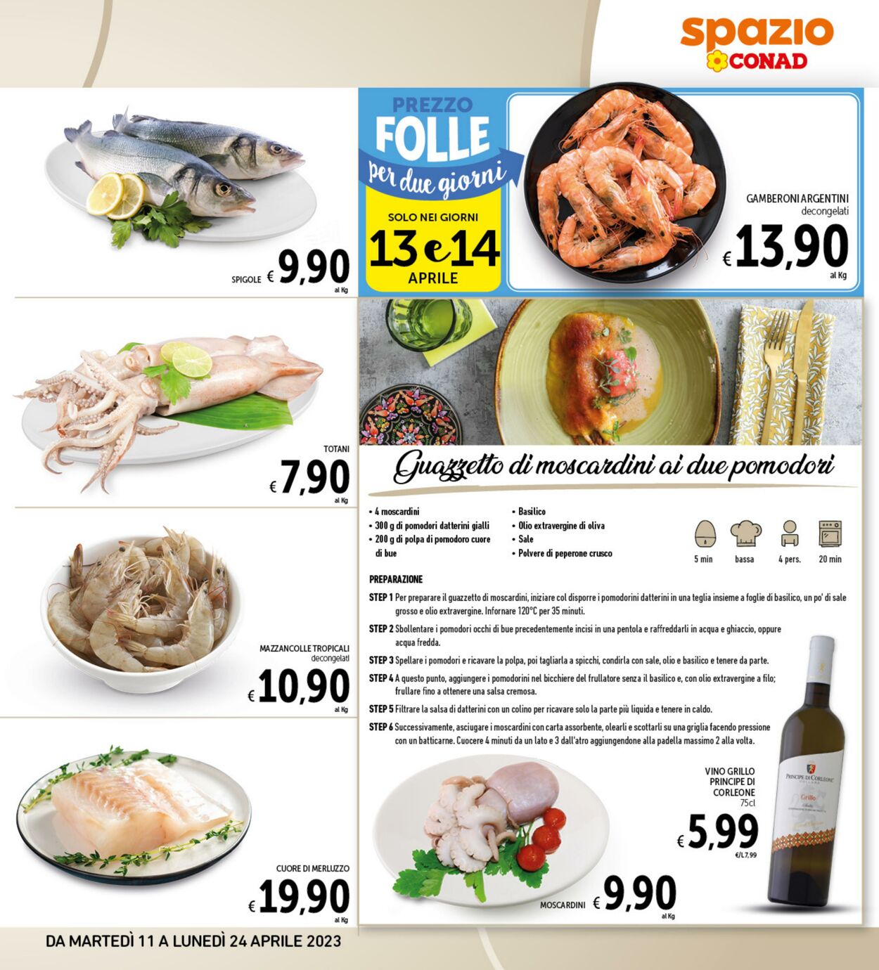 Volantino Conad 11.04.2023 - 24.04.2023