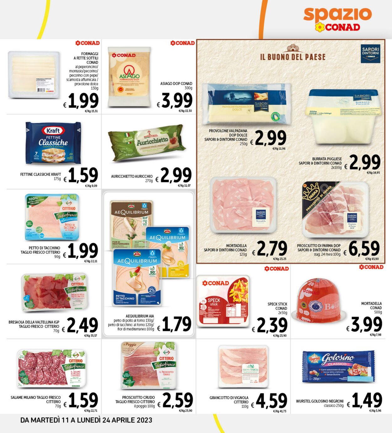 Volantino Conad 11.04.2023 - 24.04.2023