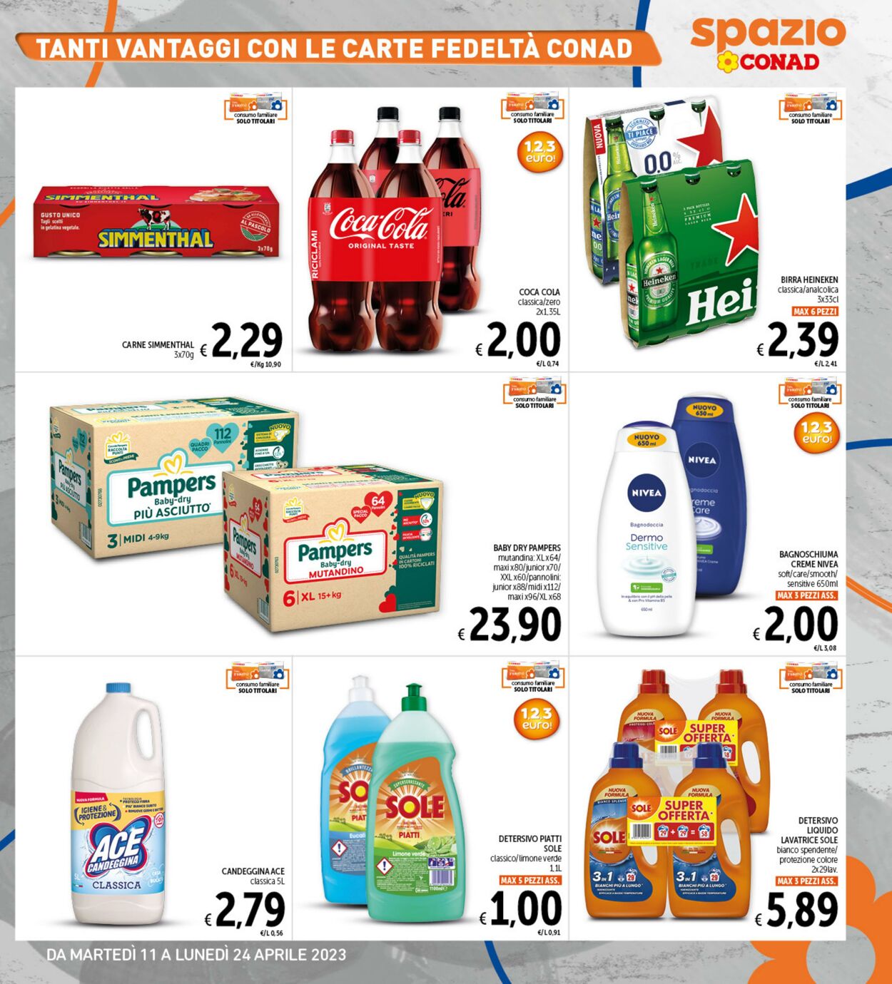 Volantino Conad 11.04.2023 - 24.04.2023